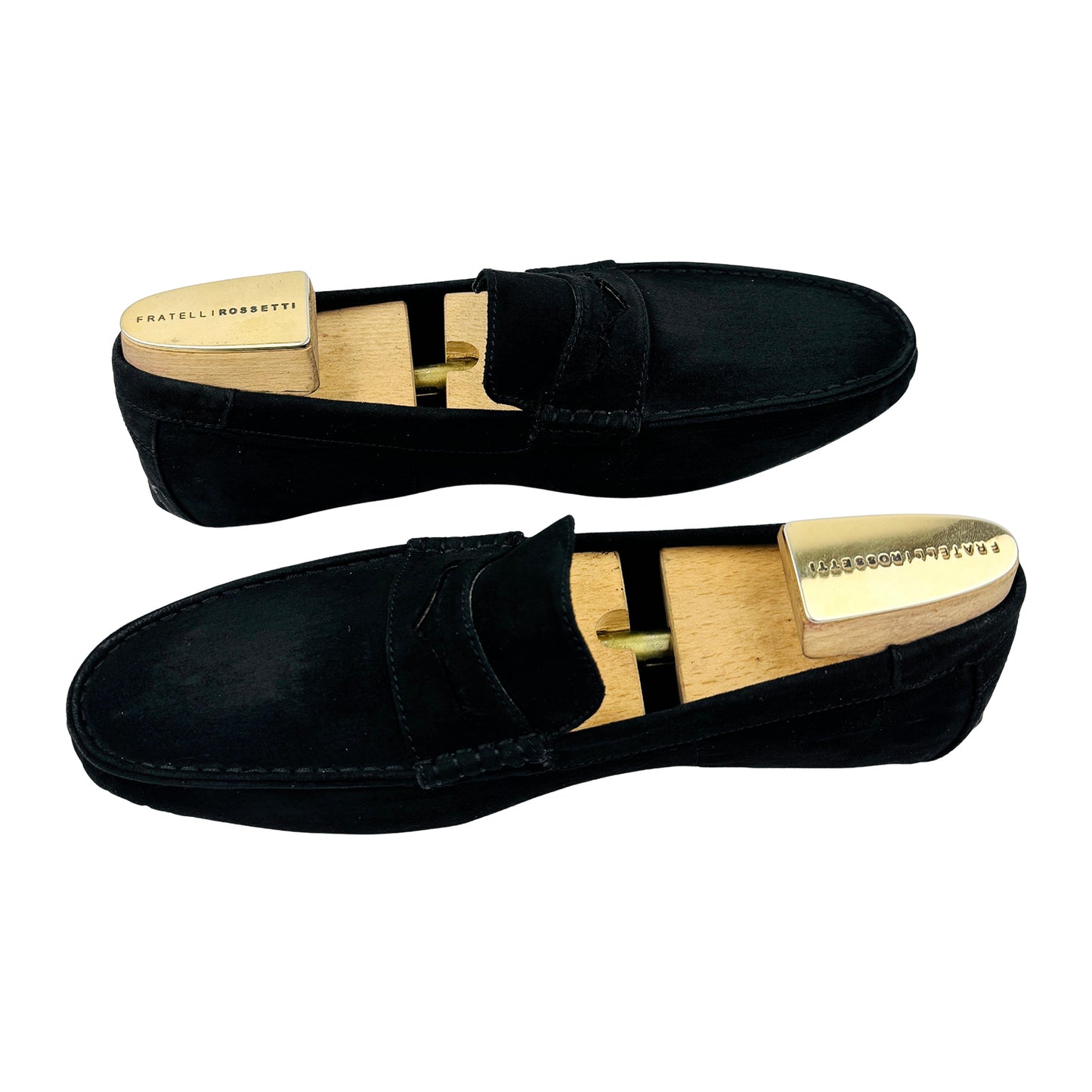 H&M Men's Black Penny Driving Loafers (Size 43.5/44)