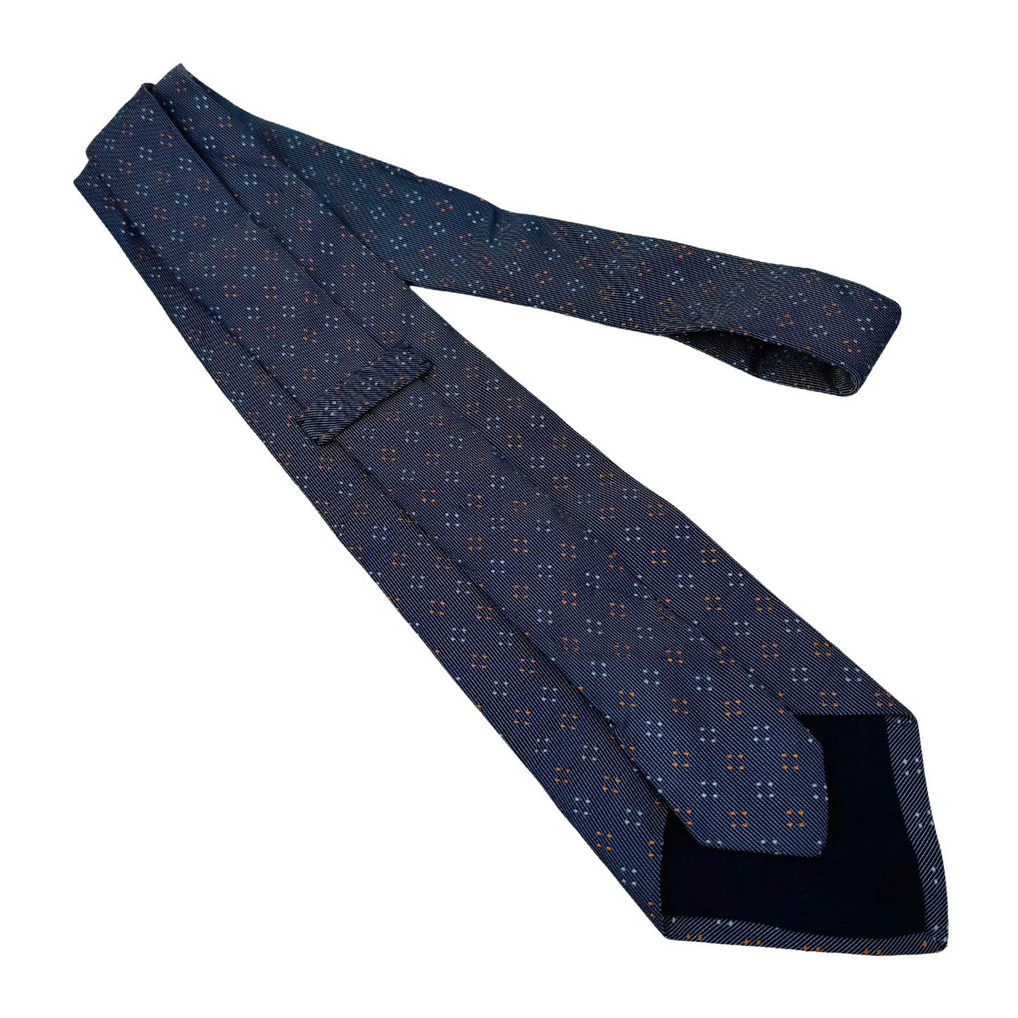 Burberry Blue 100% Silk Tie (Size Regular)