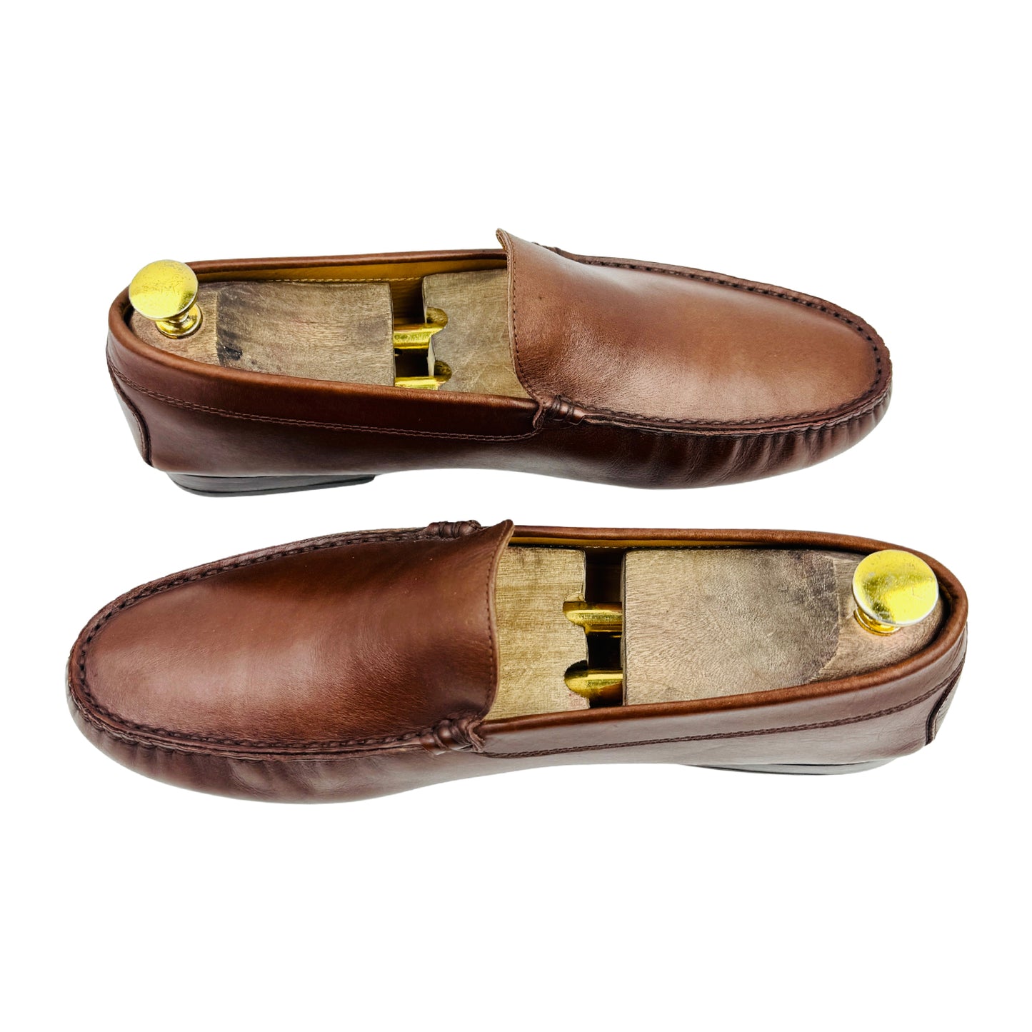 Tod's Brown Leather Gommino Loafers (Size 42/42.5)