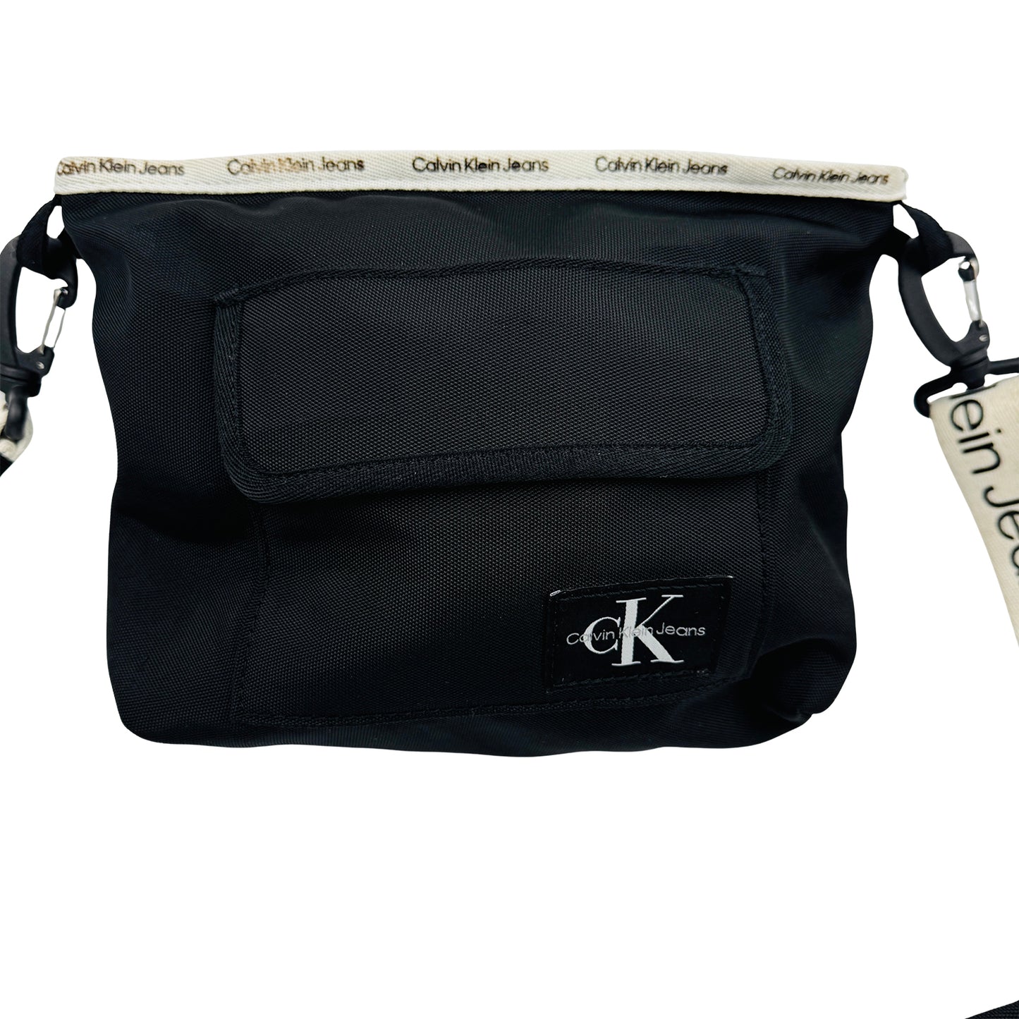 Calvin Klein Black Polyester Cross Body Bag - IU0IU00311