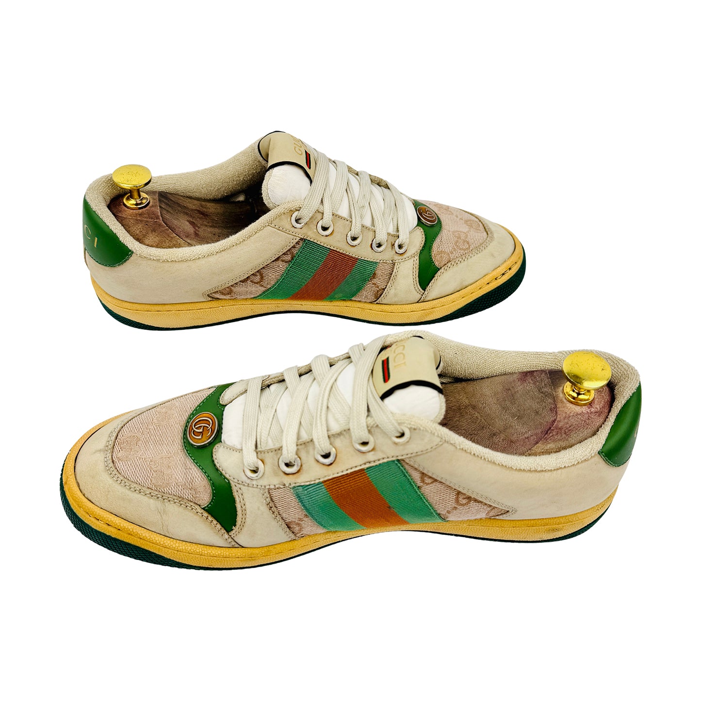 Gucci Men’s GG Screener Sneakers (Size 41/41.5) - 546551 9Y920 9666