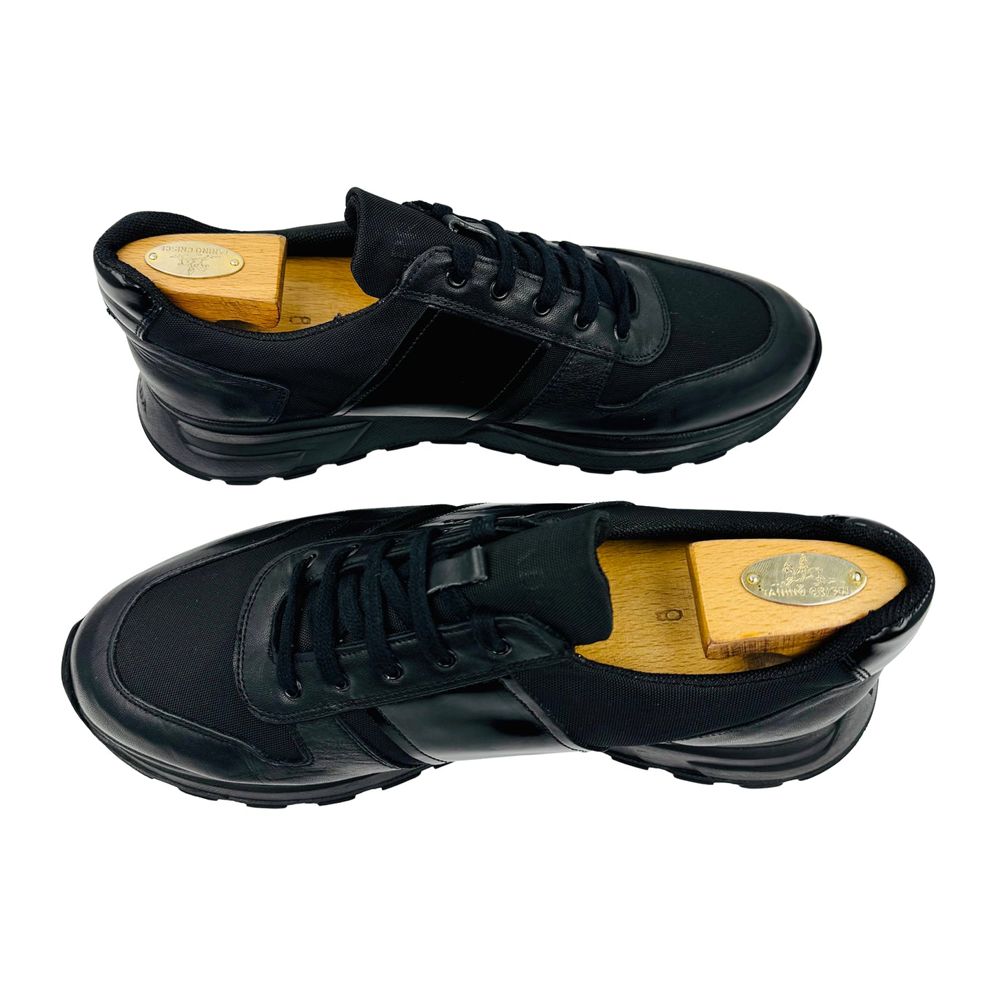 Prada Men's PRAX 01 Re-Nylon Black Sneakers (Size 45/45.5)