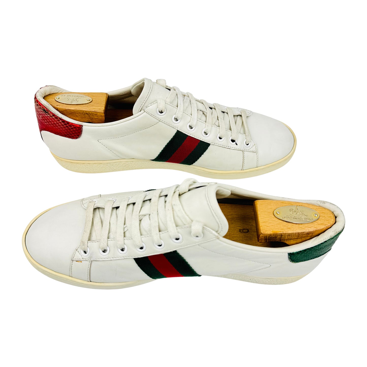 Gucci Ace Bee Embroidered Sneakers (Size 42) - 431942
