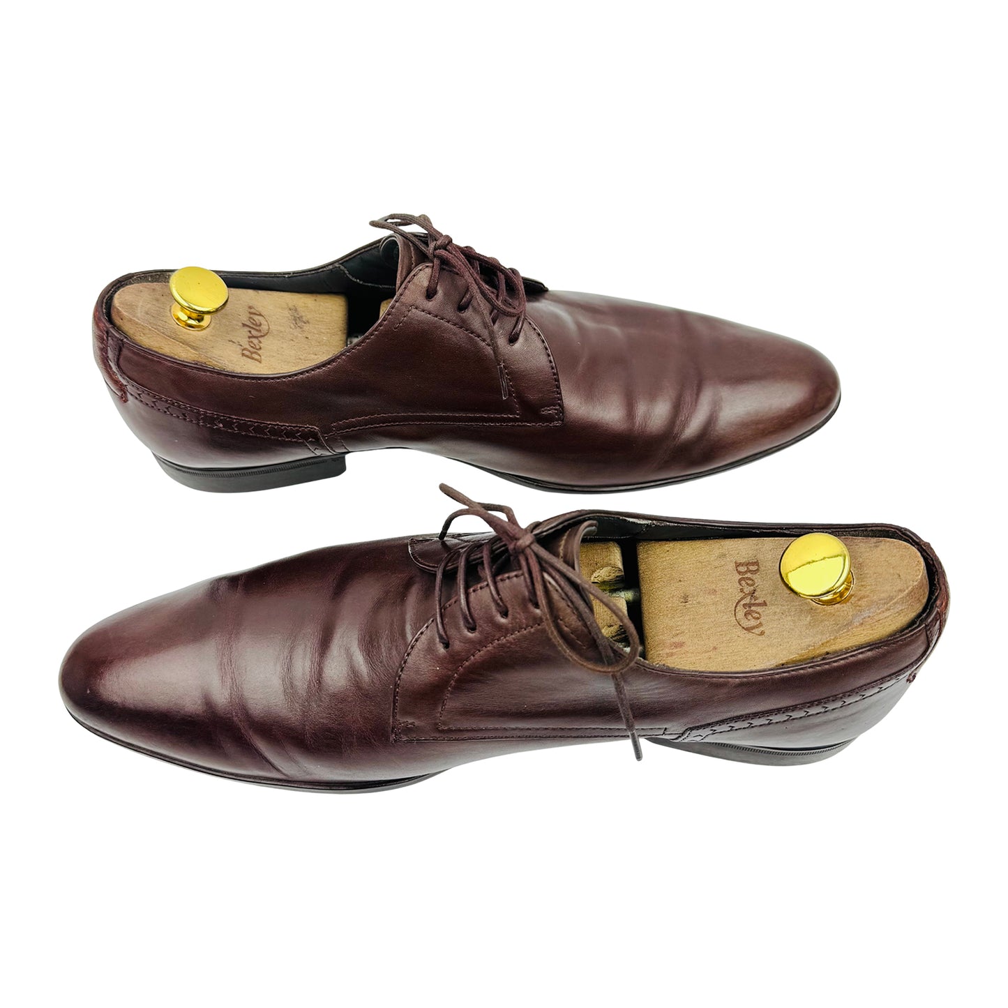 Hugo Boss Neviol Brown Leather Shoes (Size 44)