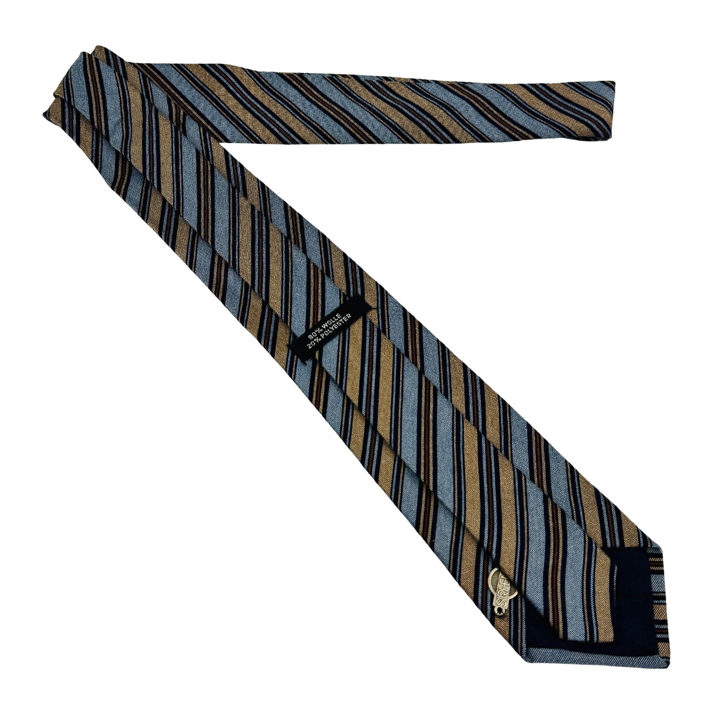 Sir Henry Multicolor 'Diagonal Stripes' Tie (Size Regular)