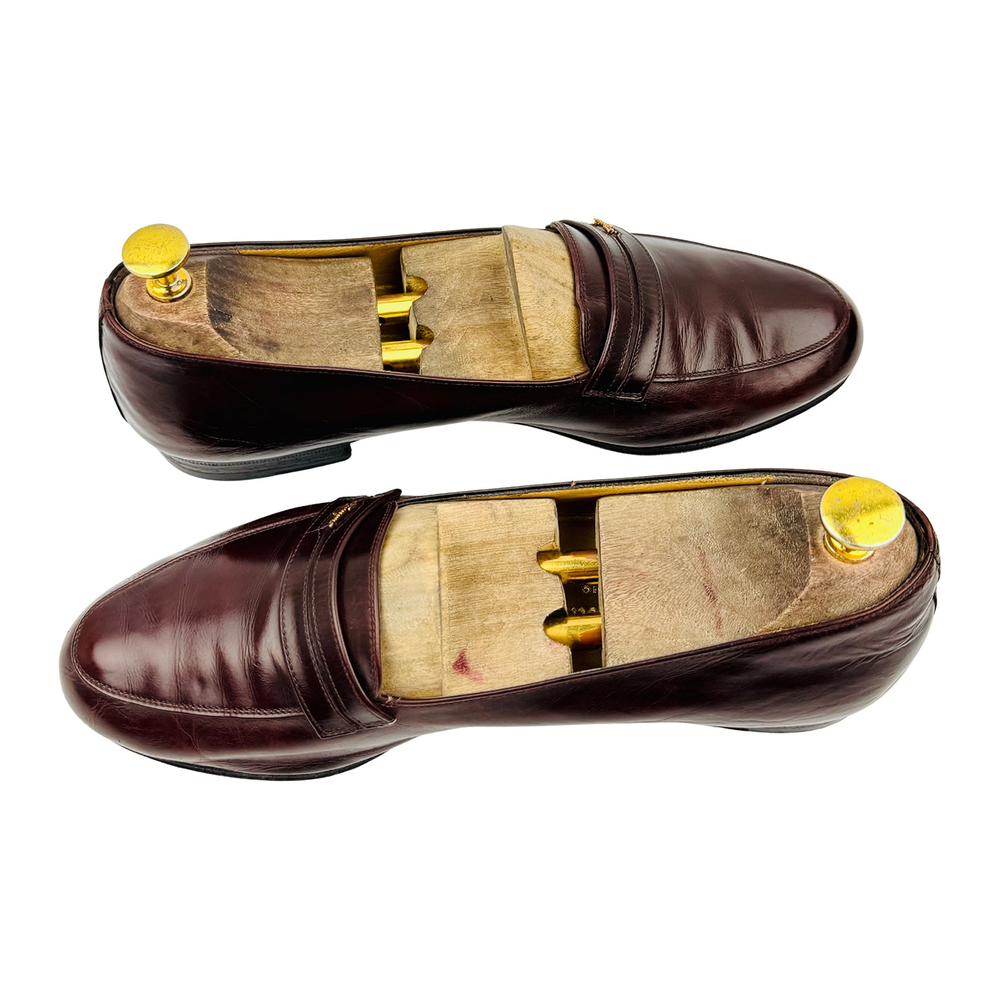 Salvatore Ferragamo Men's Brown Leather Loafers (Size 43)