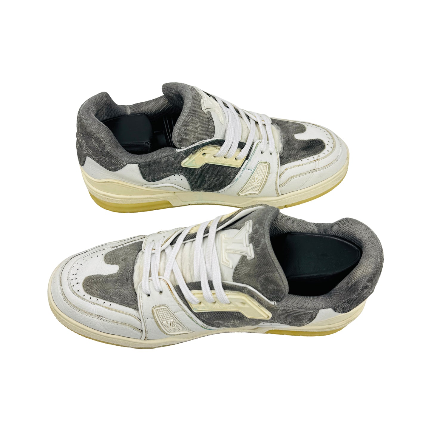 Louis Vuitton LV Trainer 'White, Grey' Sneakers (Size 41.5) - 1A9IF5