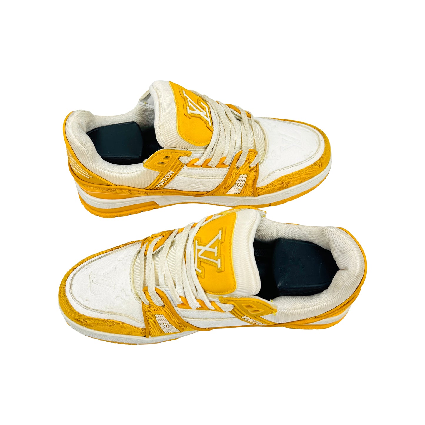 Louis Vuitton Trainer 'Yellow Monogram' Shoes (Size 40/40.5) - 1A9JHB