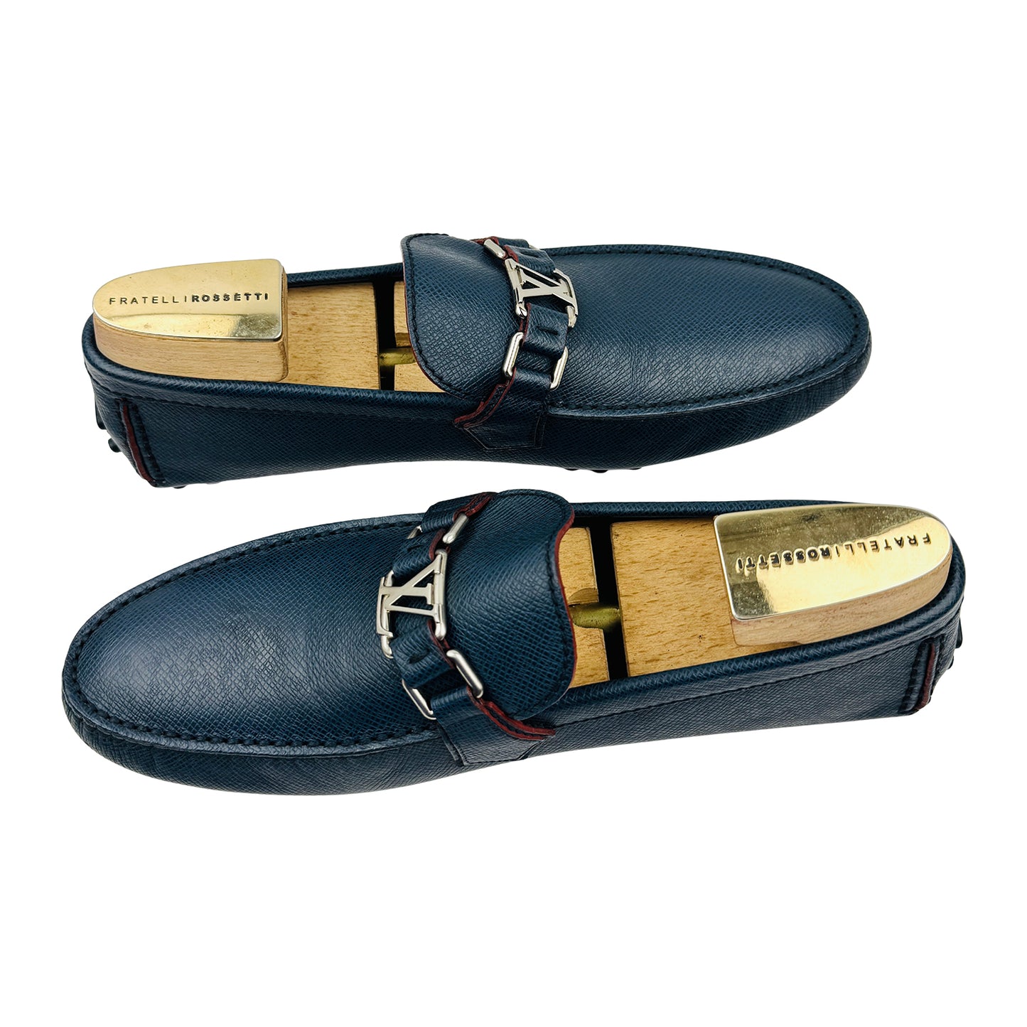 Louis Vuitton Hockenheim 'Marine Blue' Mocassins (Size 42.5/43)