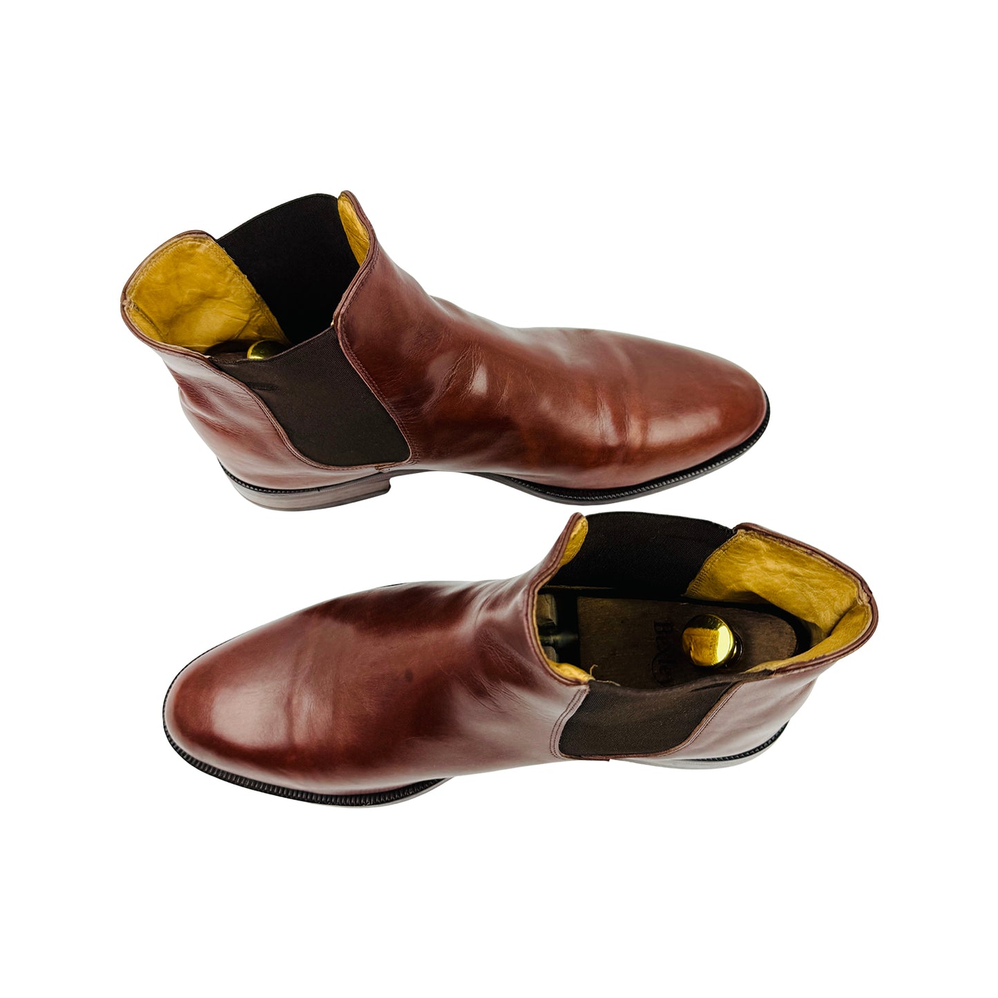 Bally Men's 'Cognac Brown' Chelsea Boots (Size 43.5)