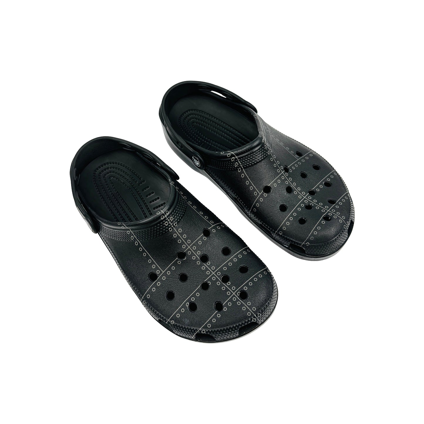 Crocs Yukon Vista II Black Foam Clogs (Size 42)
