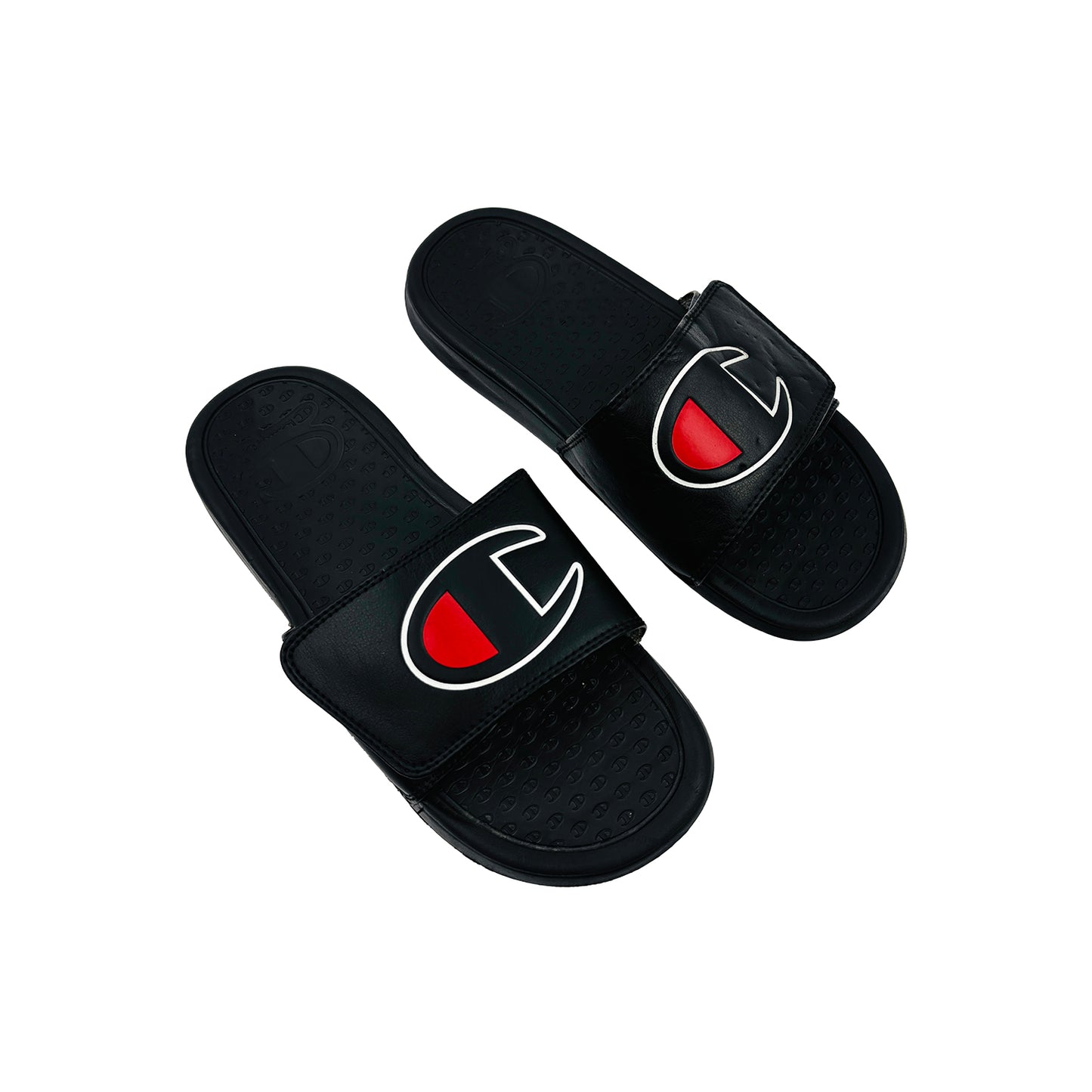 Champion Men's Super Black EVA Slides (Size 40)
