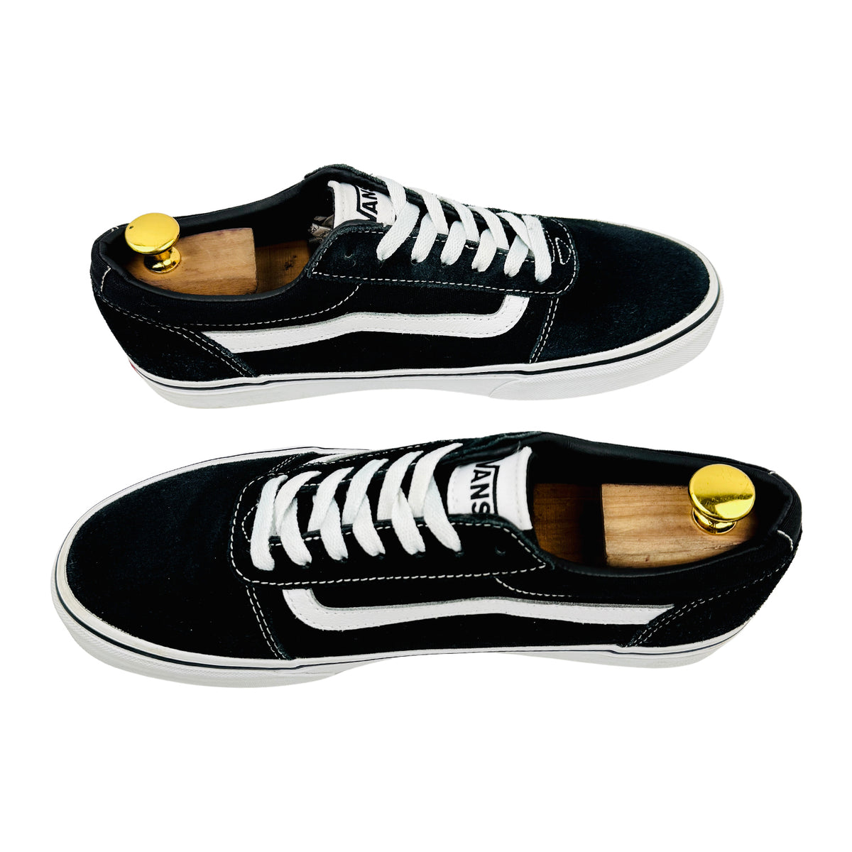 Vans Old Skool Black White Sneakers (Size 42) - 500714
