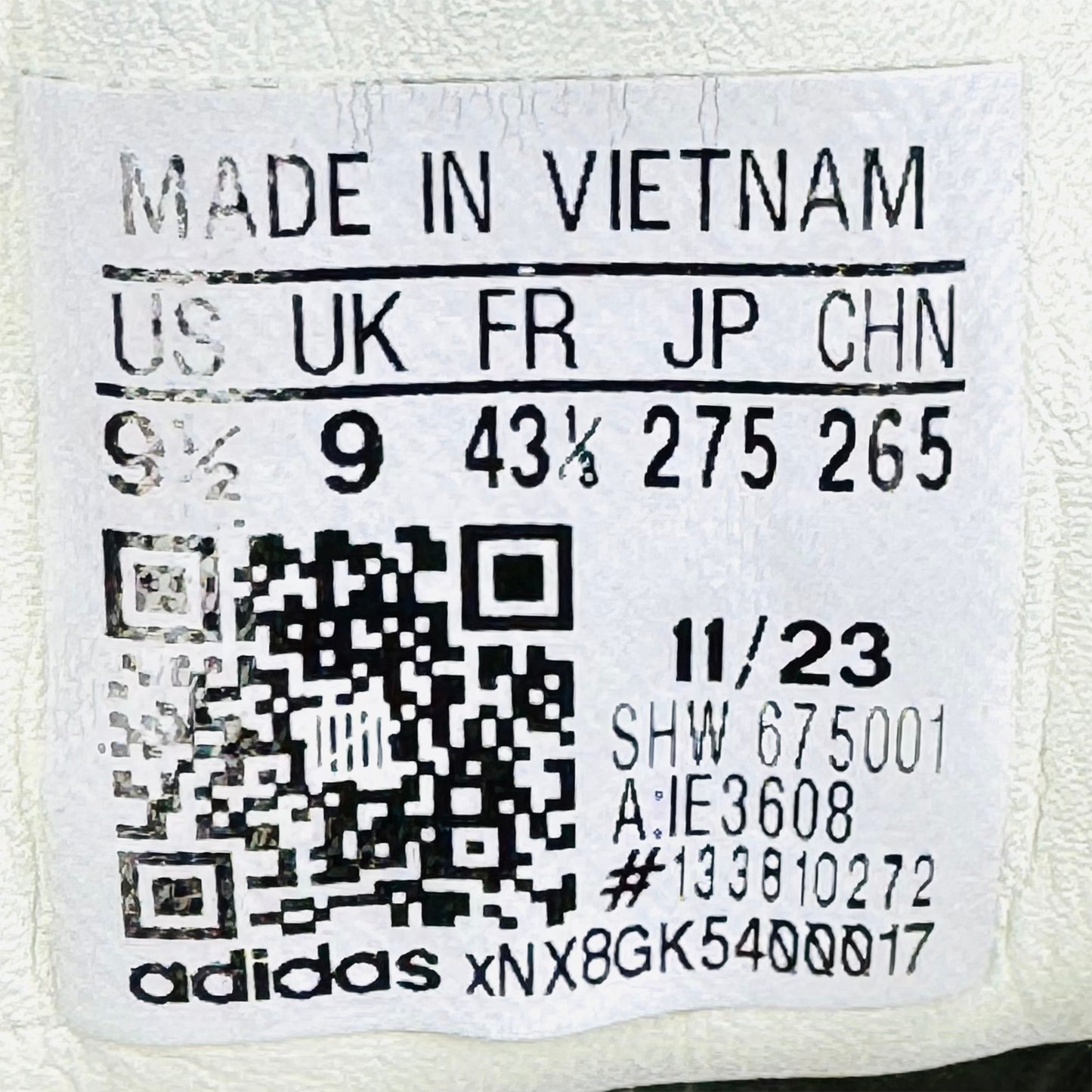 Adidas Men's Handball Spezial Sneakers (Size 43.5) - IE3608