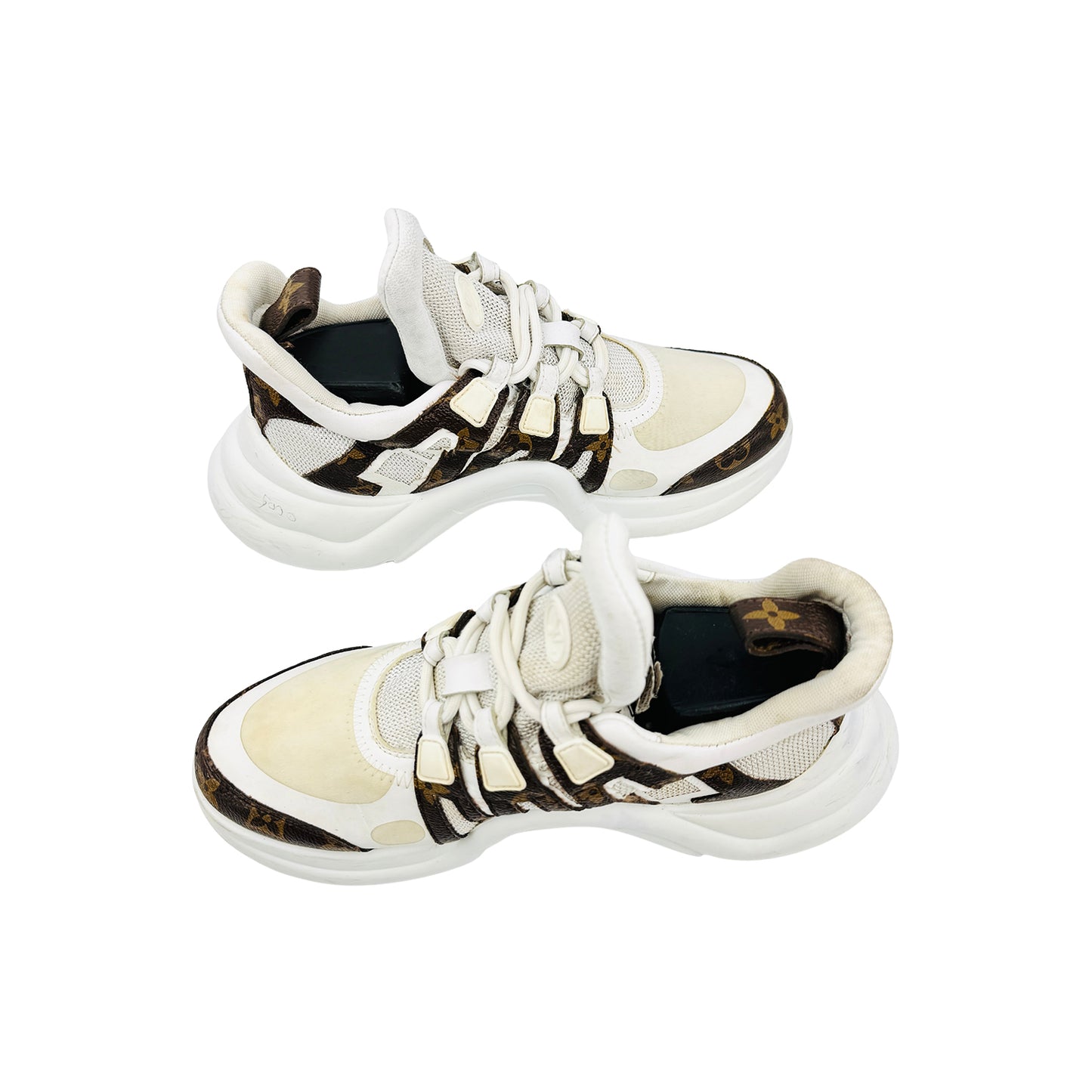 Louis Vuitton Archlight White Shoes (Size 38)