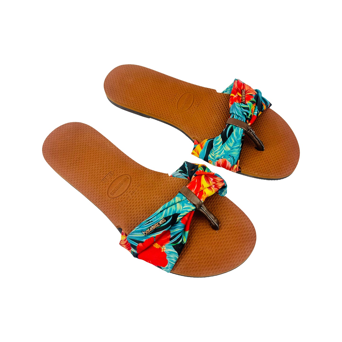 Havaianas You Saint Tropez Flip Flops (Size 39/40)