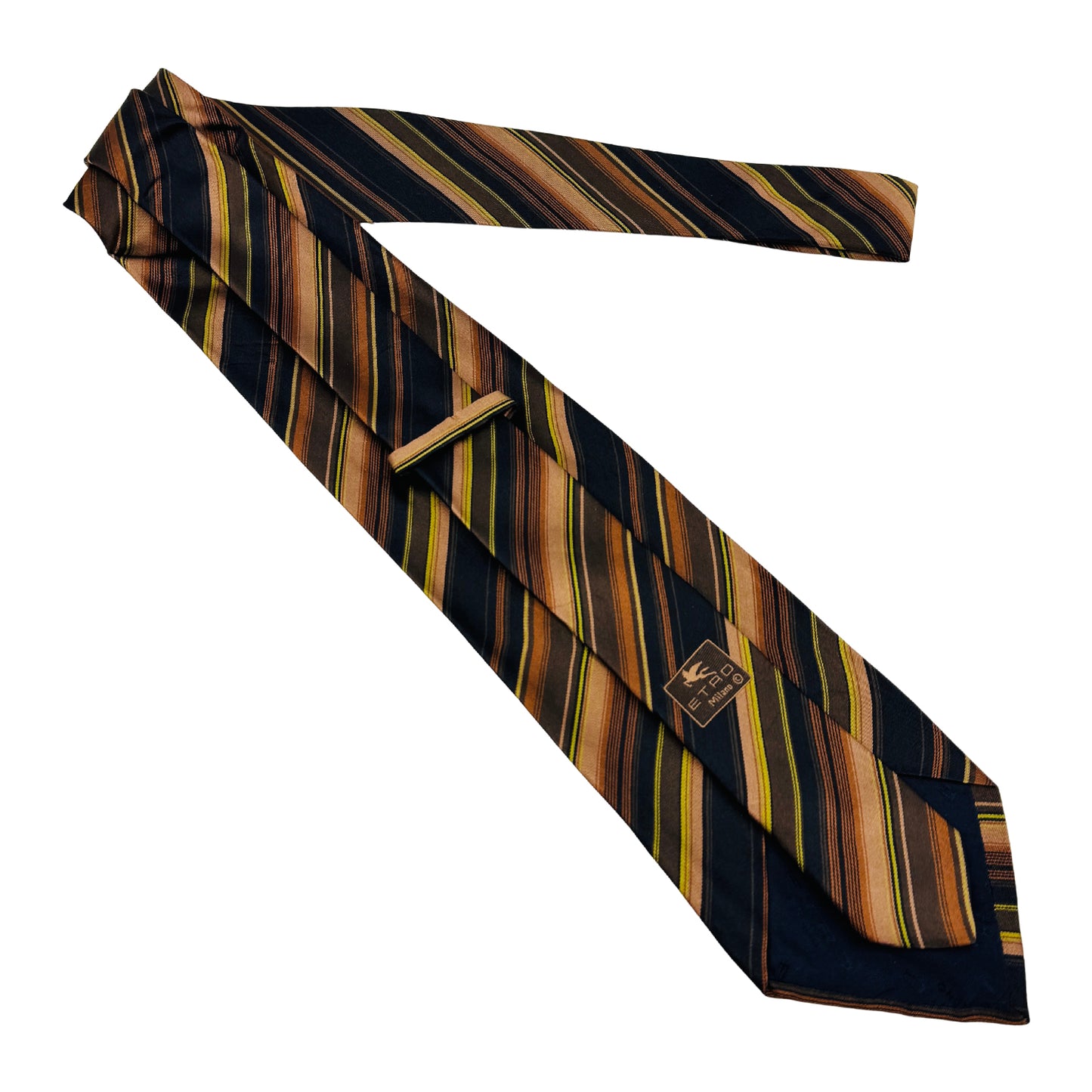 Etro Milano Multicolor 'Diagonal Stripes' Tie (Size Regular)