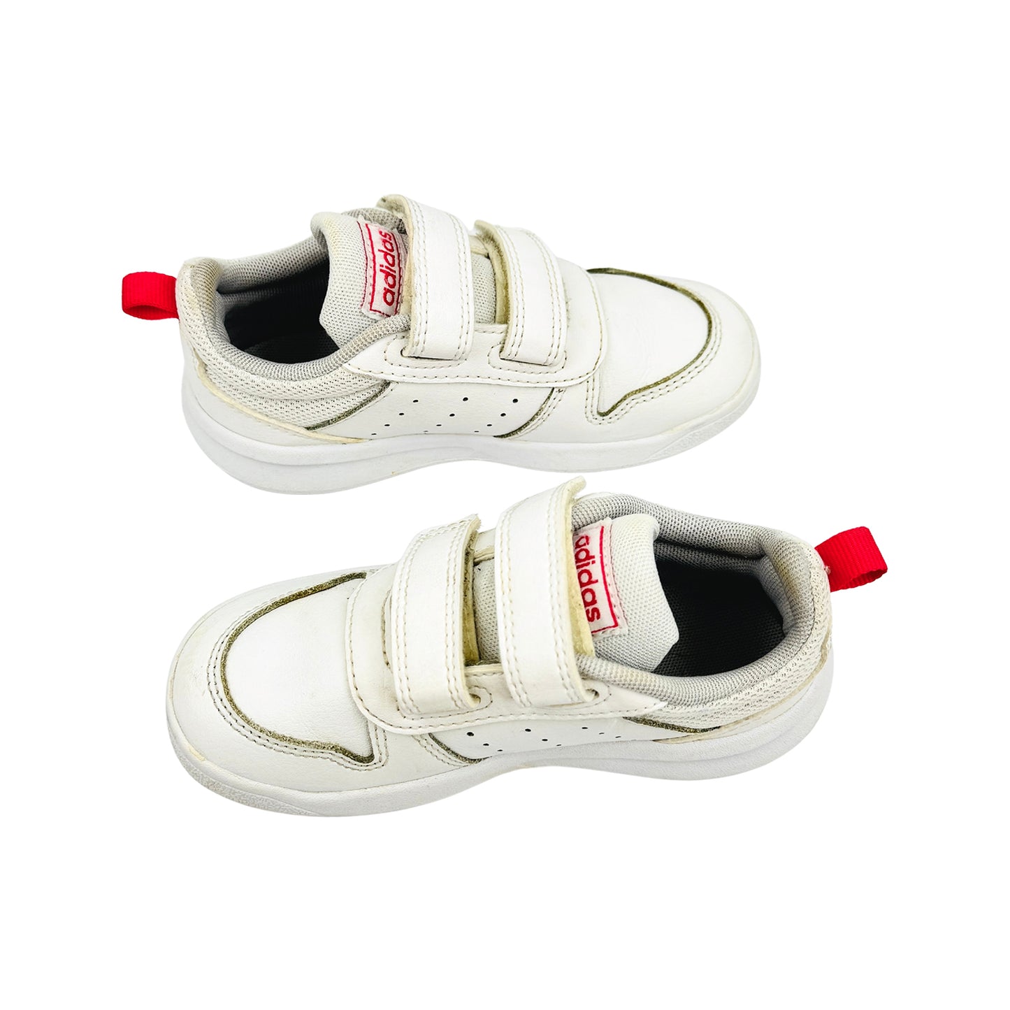 Adidas Tensaur I 'Cloud White' Shoes (Size 26) - EF1113