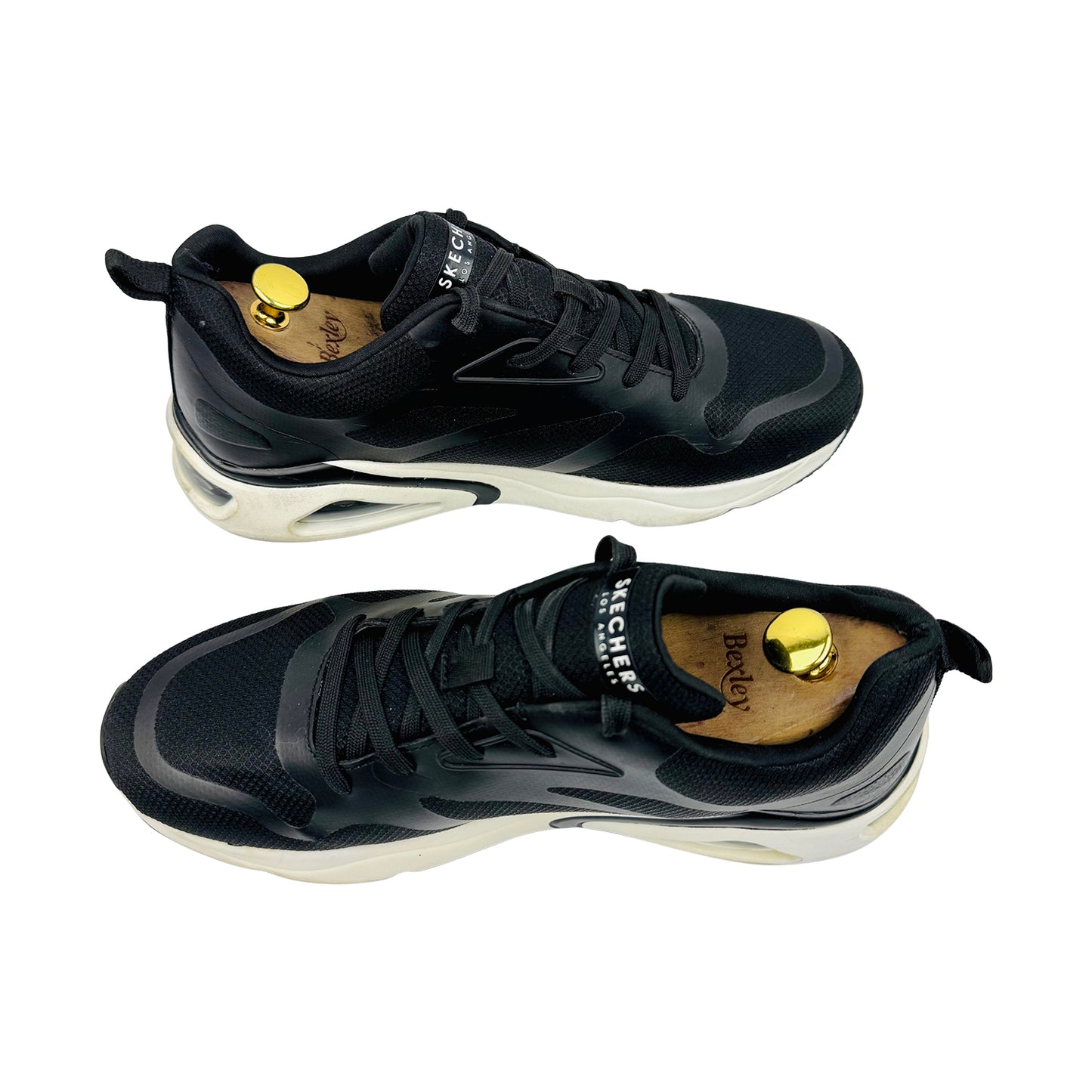 Skechers Tres-Air Uno Revolution-Airy Shoes (Size 43/43.5) - 183070 BLK