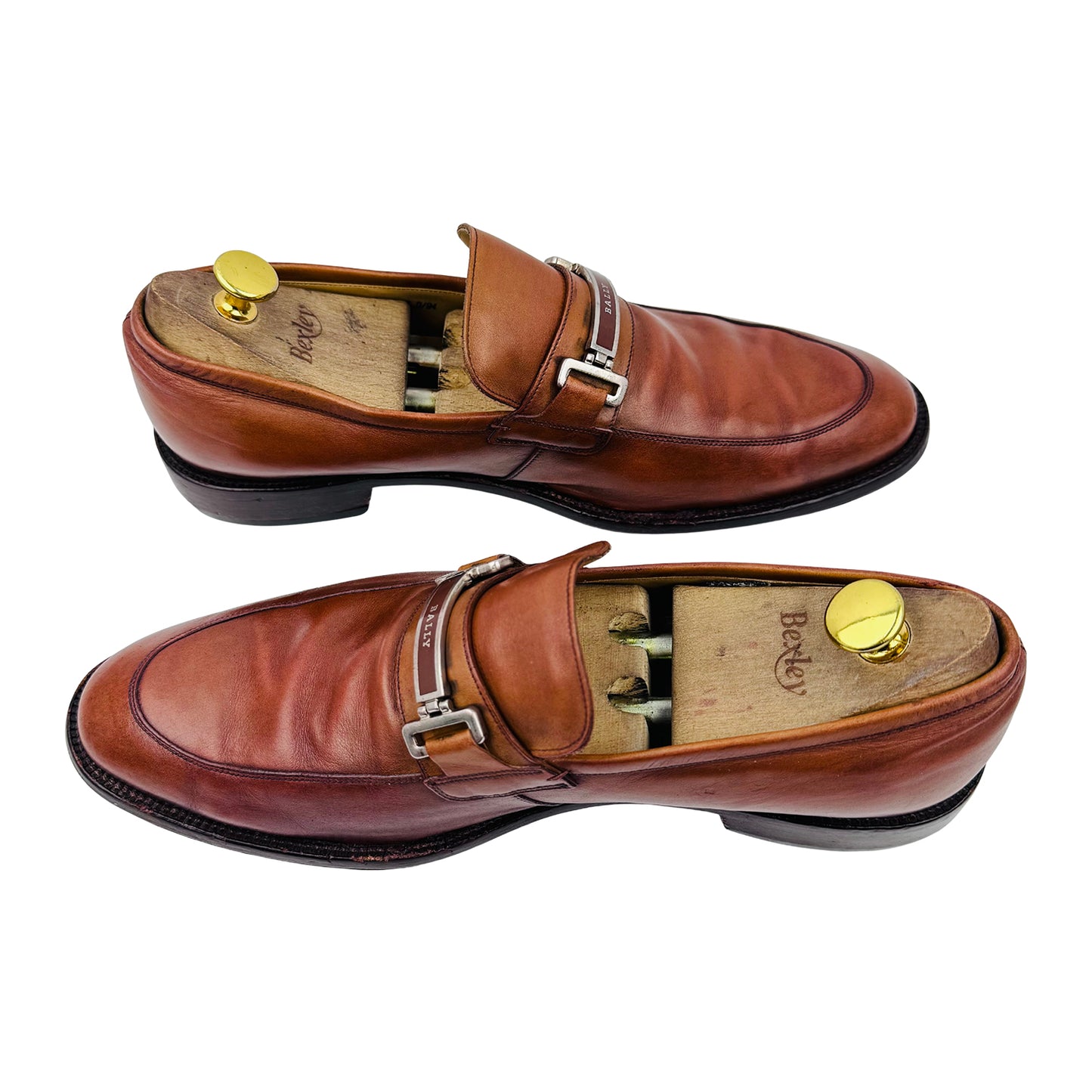 Bally Sartori Brown Leather Bit Loafers (Size 43.5)