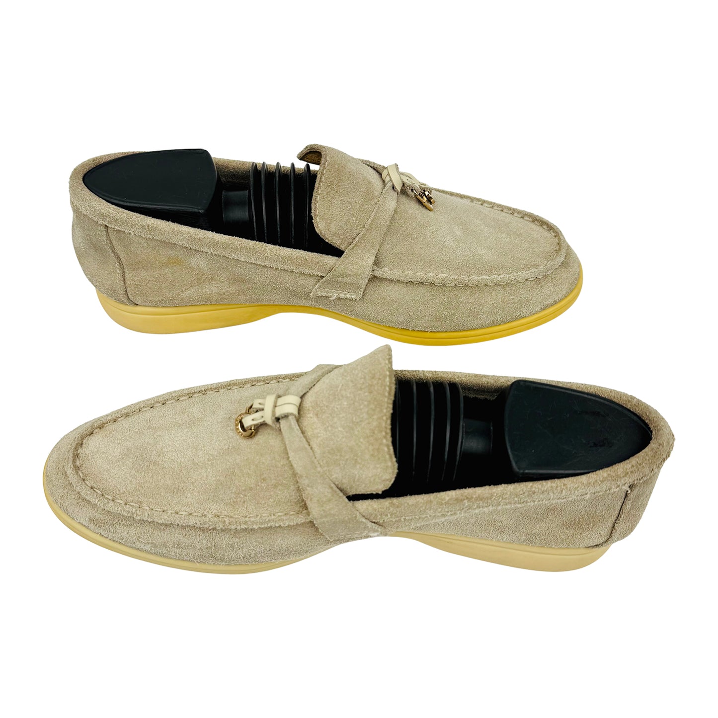 Loro Piana Summer Walk Beige Loafers (Size W43/M41) - 143182