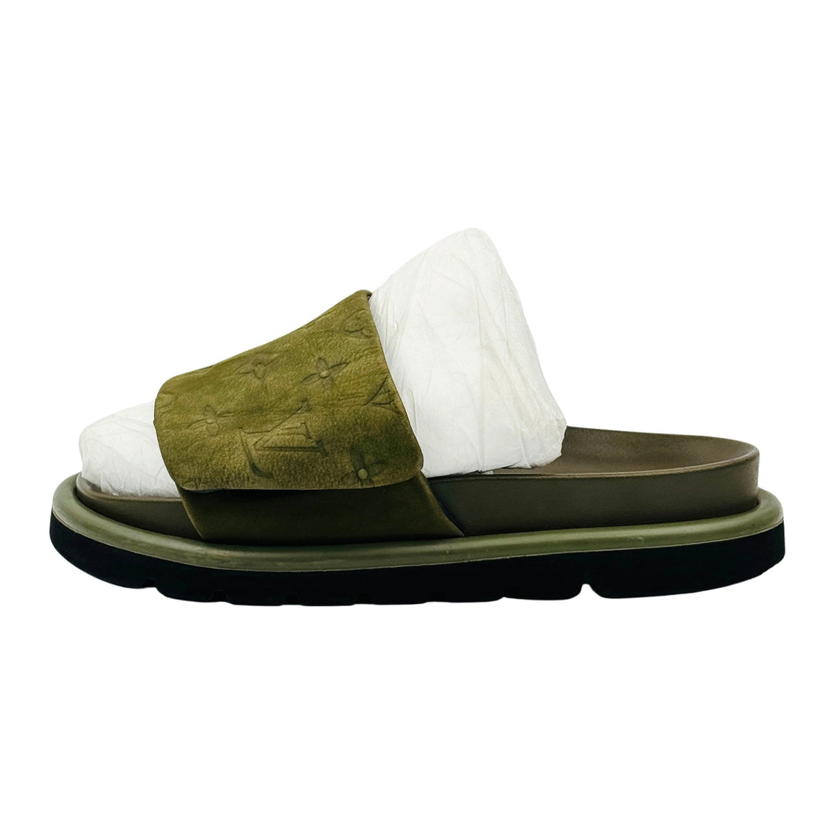 Louis Vuitton Pool Pillow Flat Comfort Mules (Size 38)