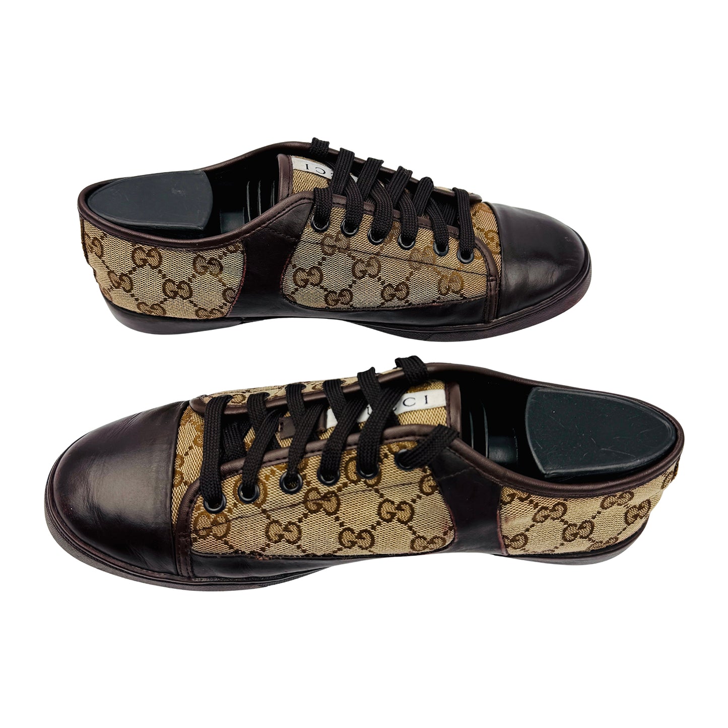 Gucci GG Supreme Canvas Cap Toe Sneakers (Size 40.5/41)