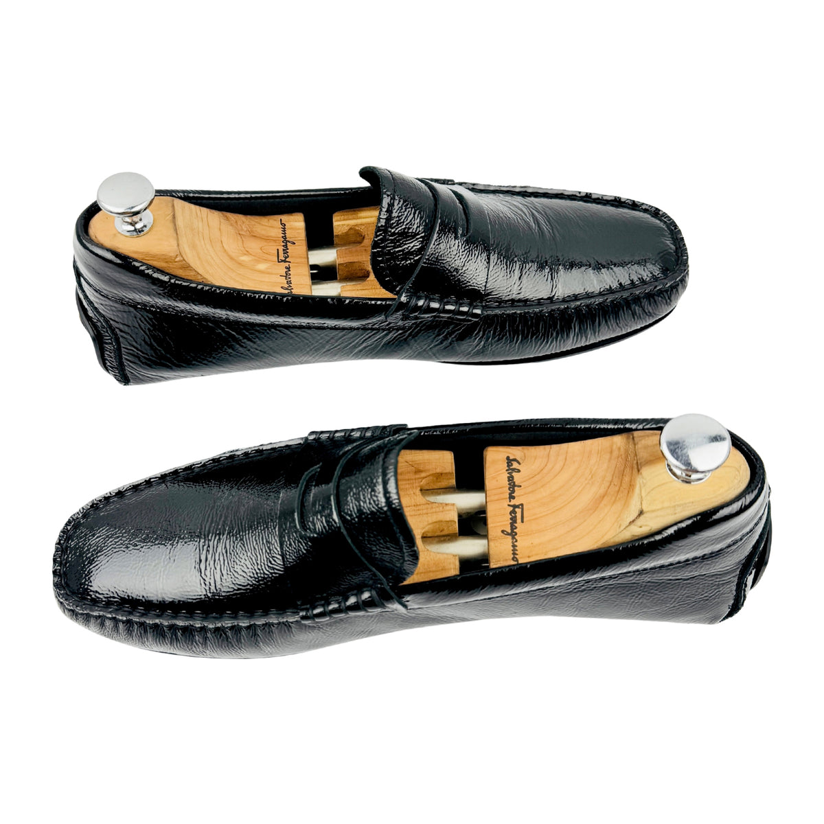 Hugo Boss Noel Black Leather Loafers (Size 41/41.5) - 50503621
