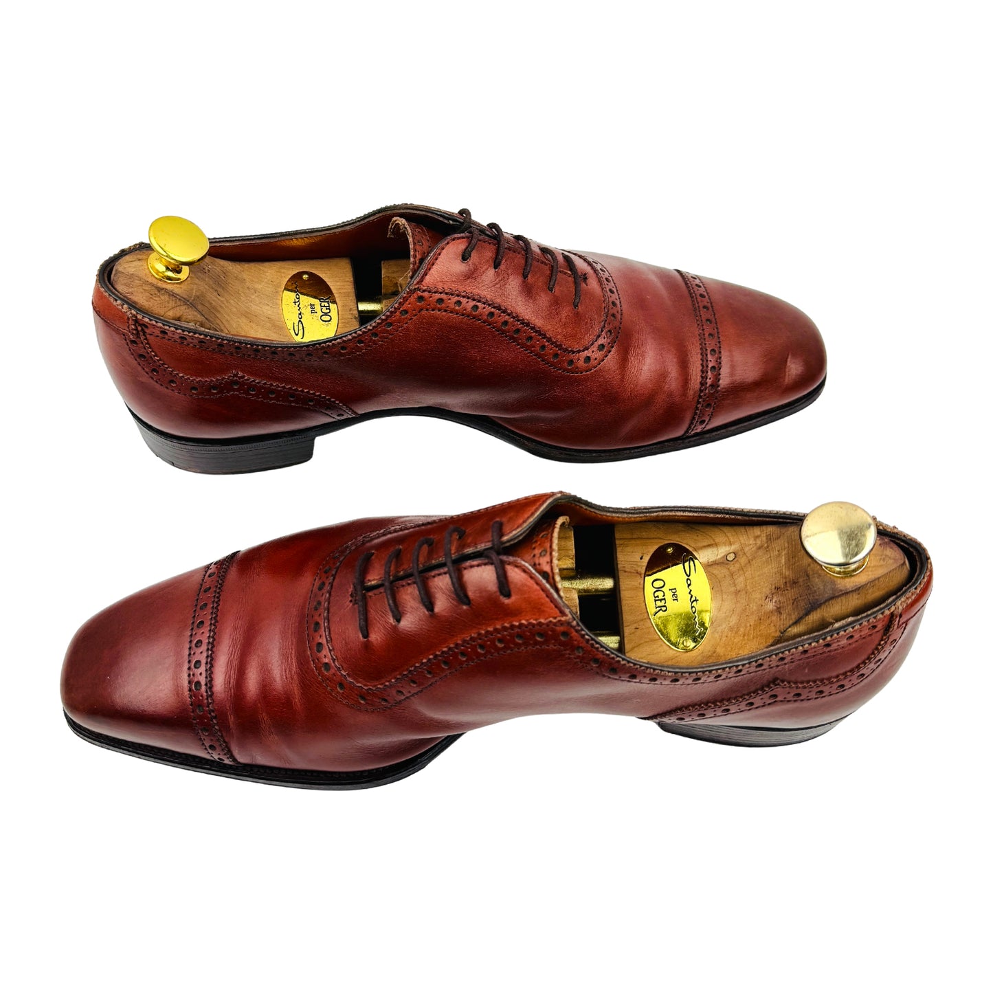 Alfred Sargent Moore 'Reddish Brown' Oxford Shoes (Size 44)