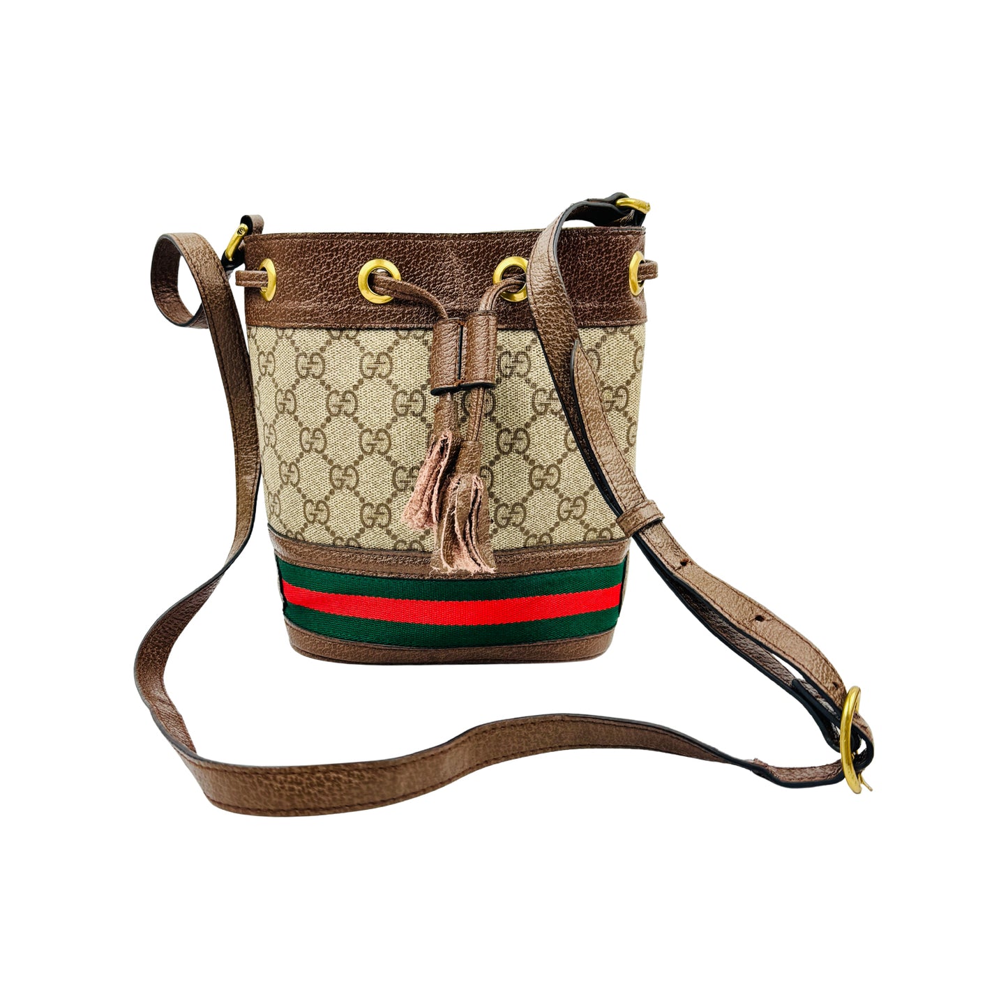Gucci Ophidia Mini GG Supreme Bucket Bag - 550620