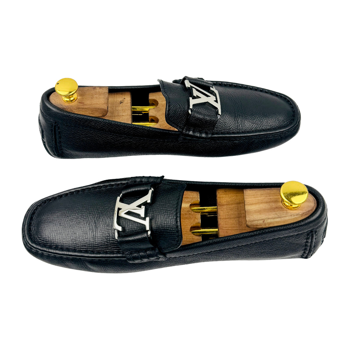 Louis Vuitton Monte Carlo Black Leather Loafers (Size 41.5/42)