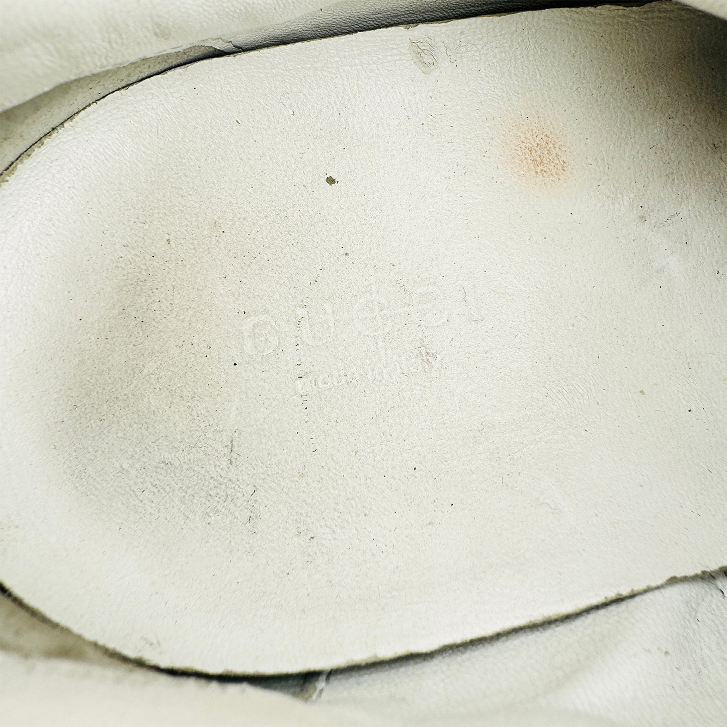 Gucci Black Leather Sneakers (Size 39/39.5) - 138732