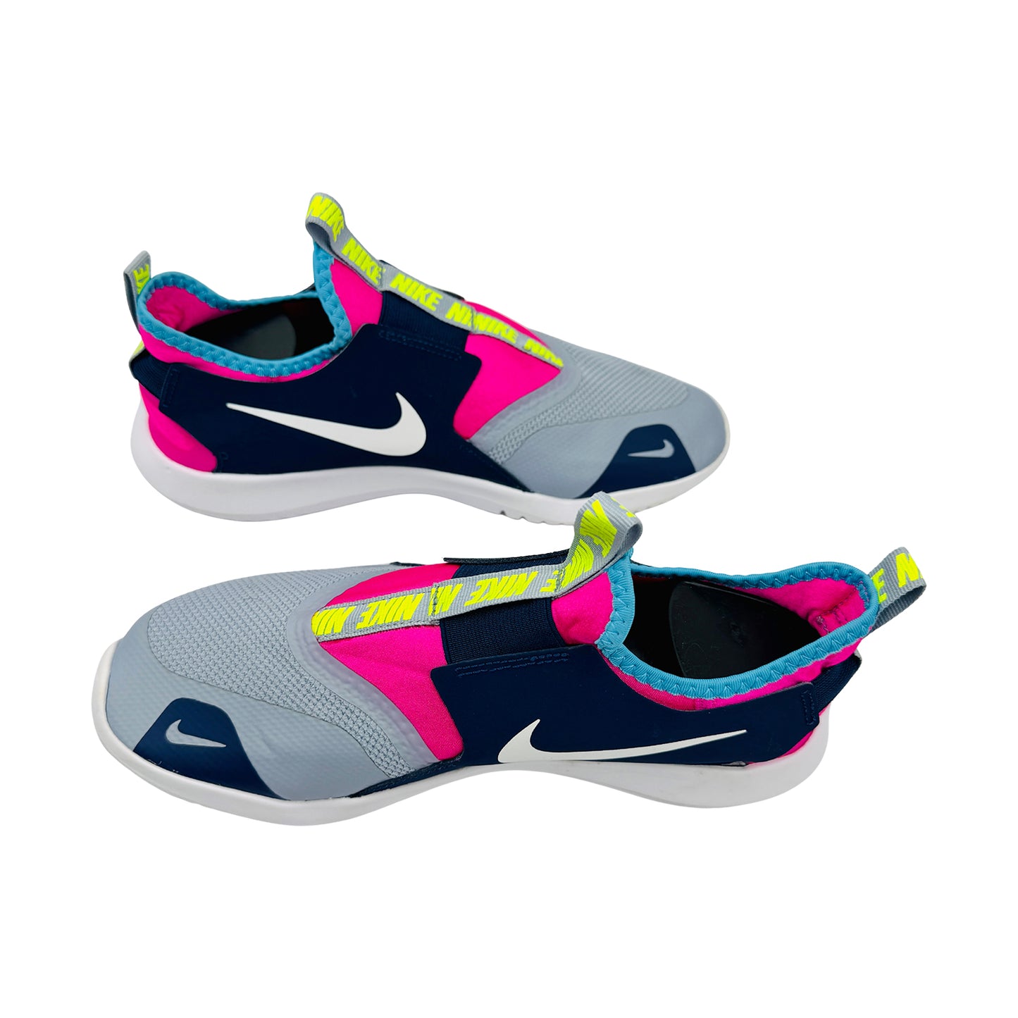 Nike Flex Runner (GS) 'Navy Volt' Shoes (Size 40) - AT4662-403