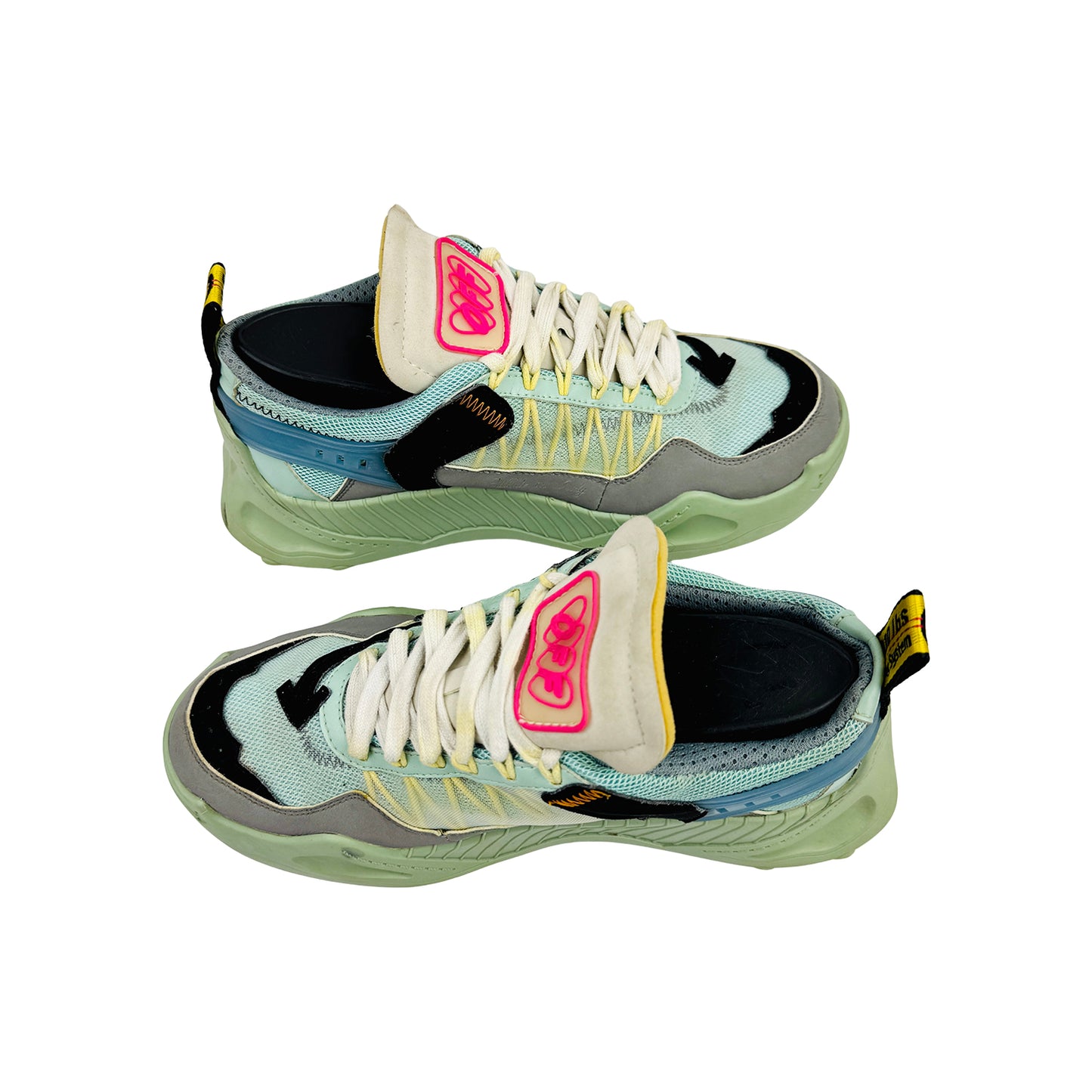 Off-White ODSY-1000 'Mint Black' Sneakers (Size 40)