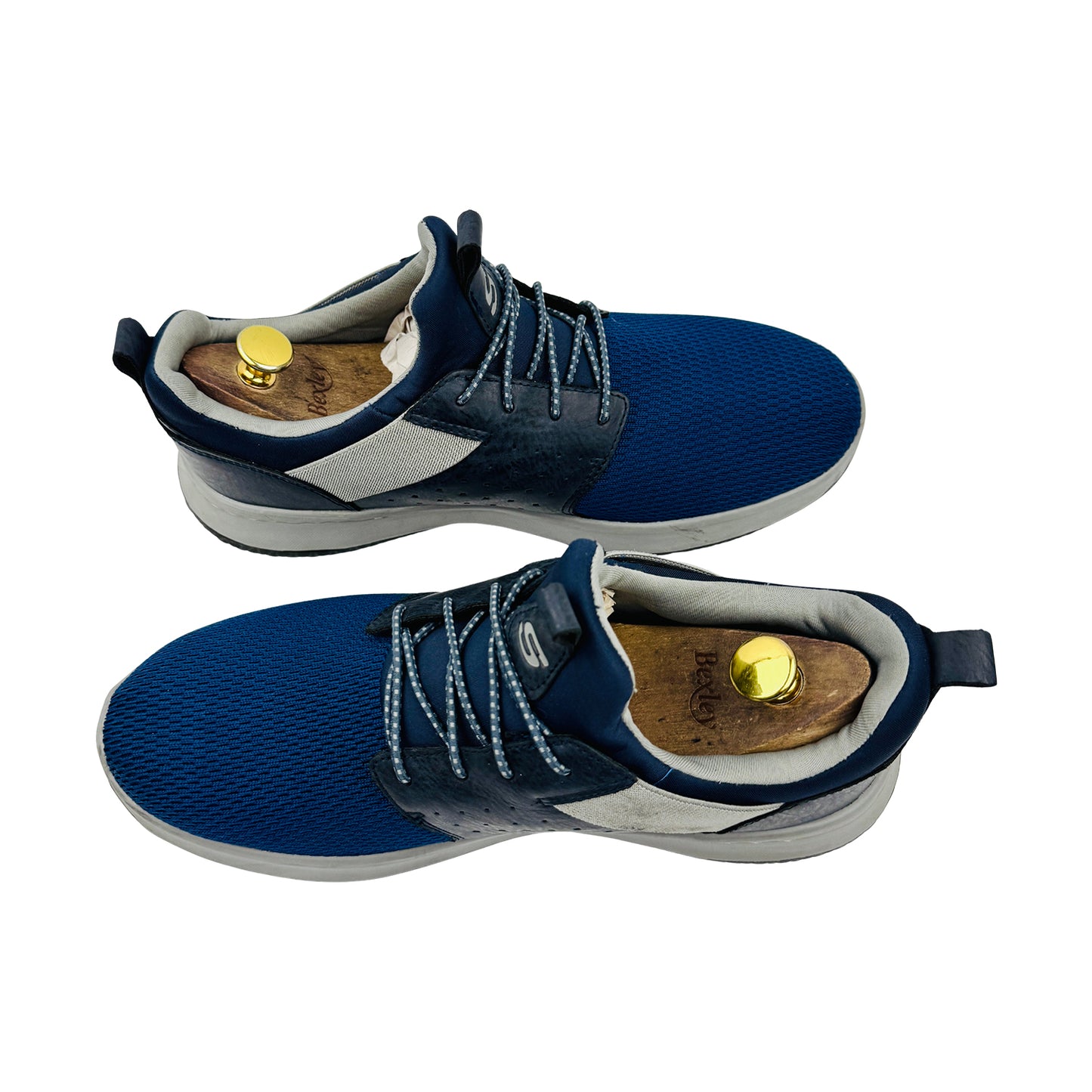 Skechers Delson Camben Navy Shoes (Size 42.5) - 65474W NVY
