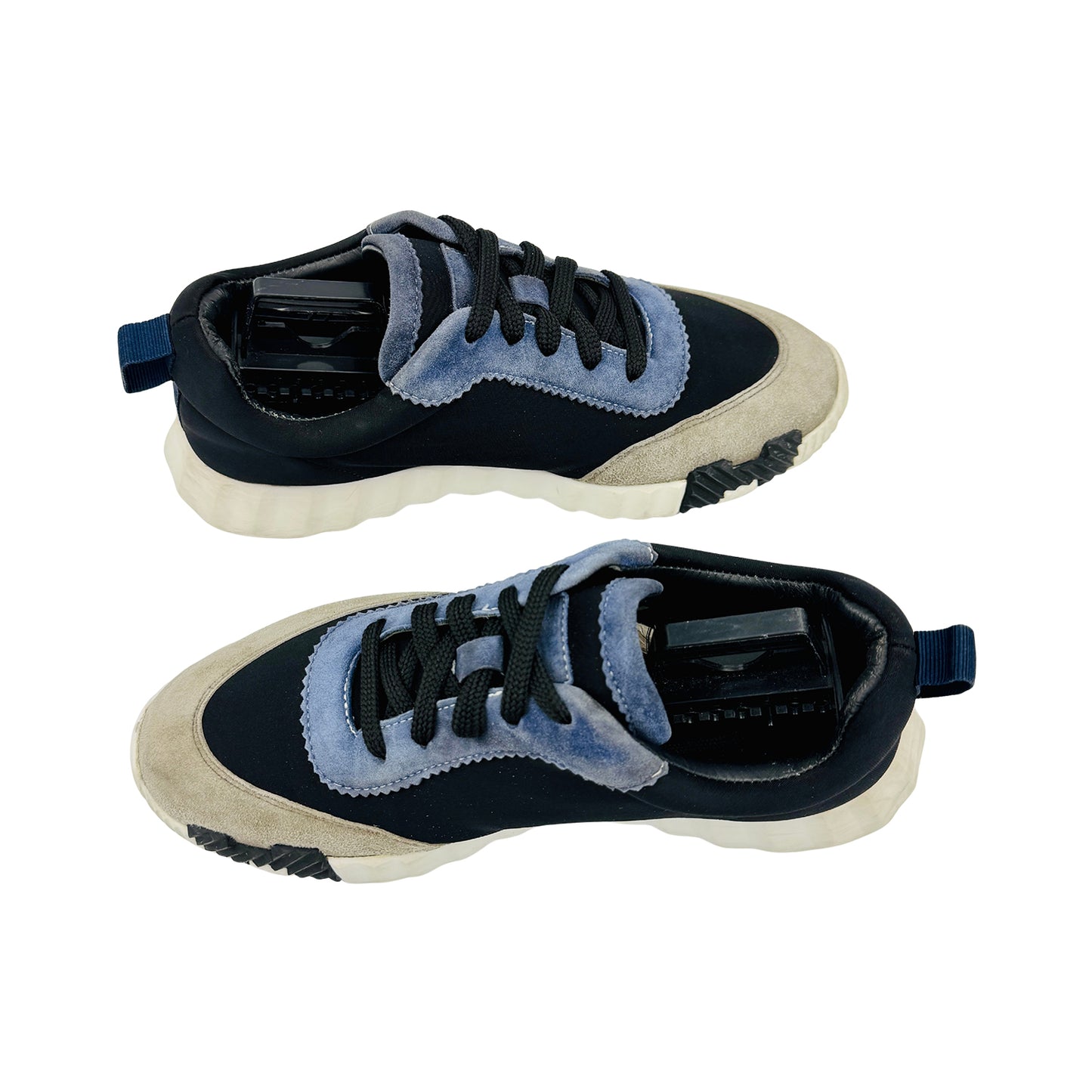 Hermès 'Black Grey' Bouncing Sneakers (Size 38/38.5)