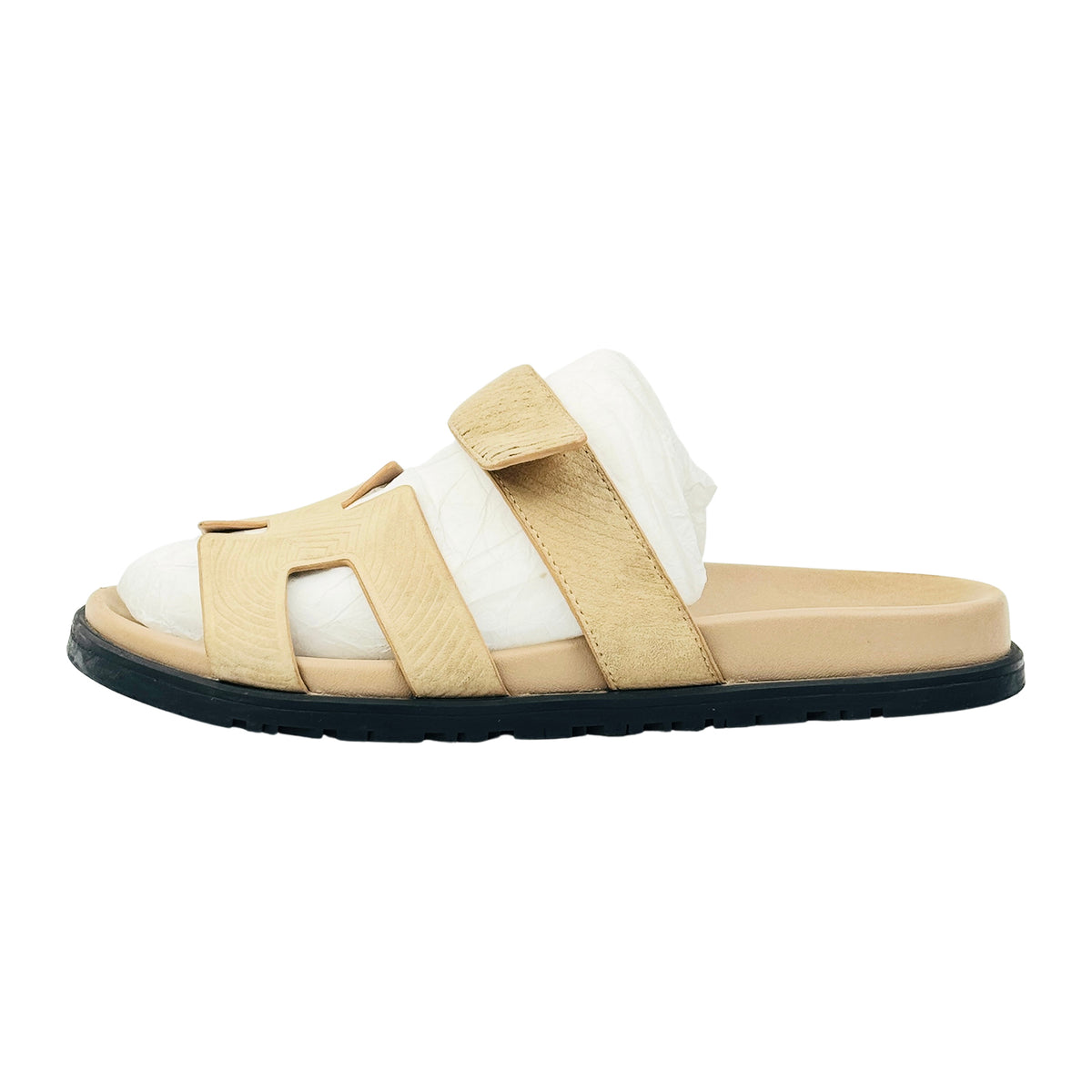 Hermes Chypre 'Golden Beige' Sandal Slippers (Size 42) - FR211115Z