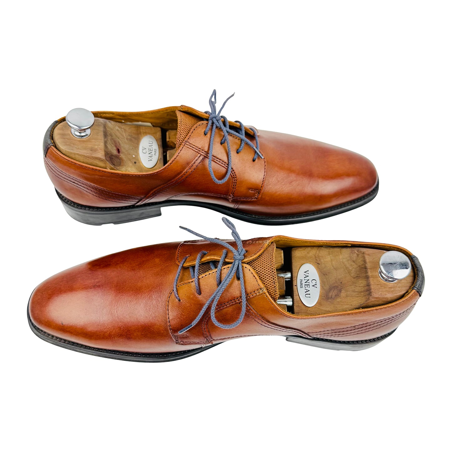 LLOYD Gala 'Cognac' Leather Derby Shoes (Size 46/46.5) - 28-603-13