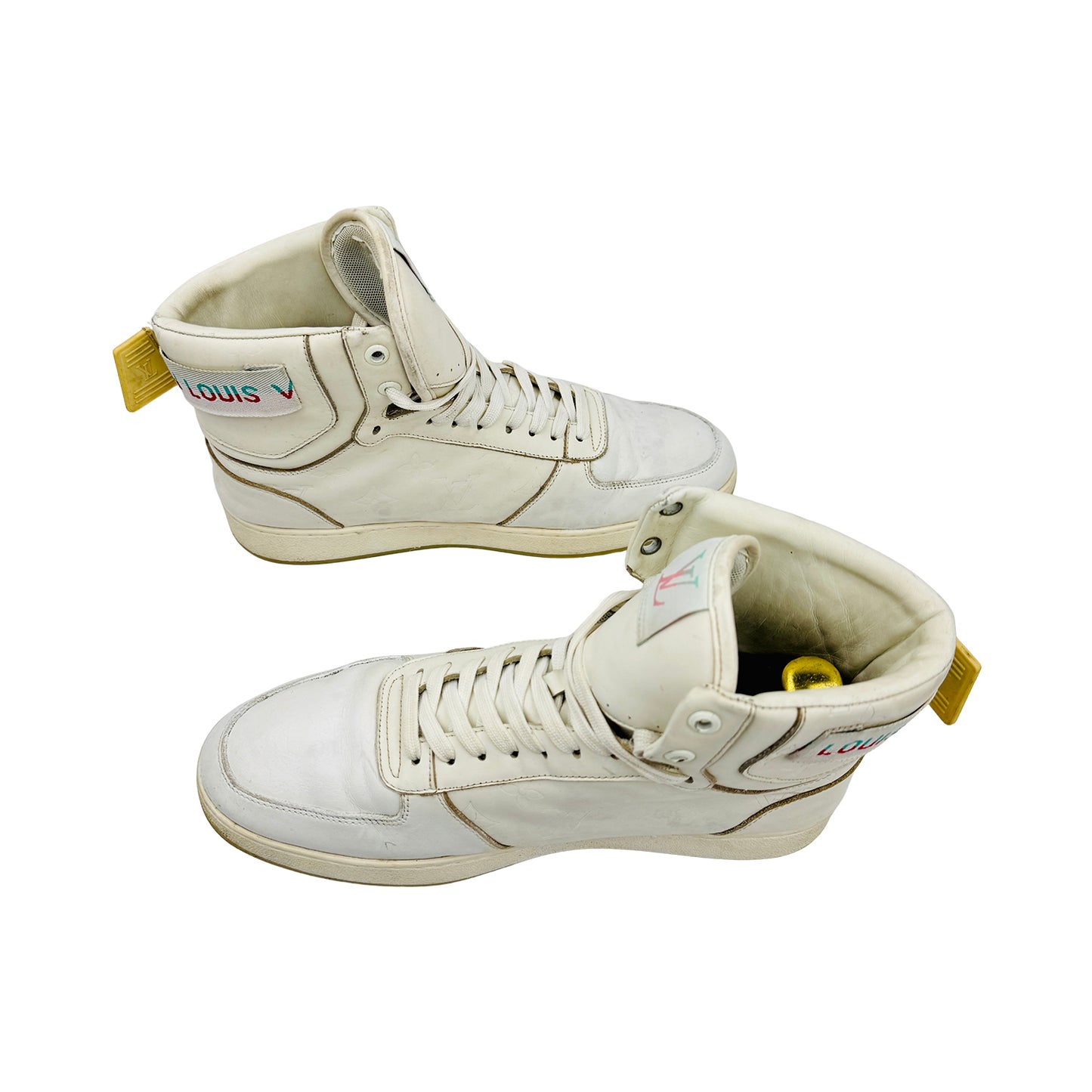 Louis Vuitton Men's Rivoli High Top Sneakers (Size 42)