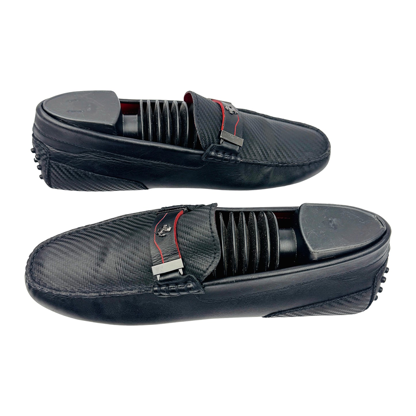 Tod's for Ferrari Gommino Black Driving Loafers (Size 42)