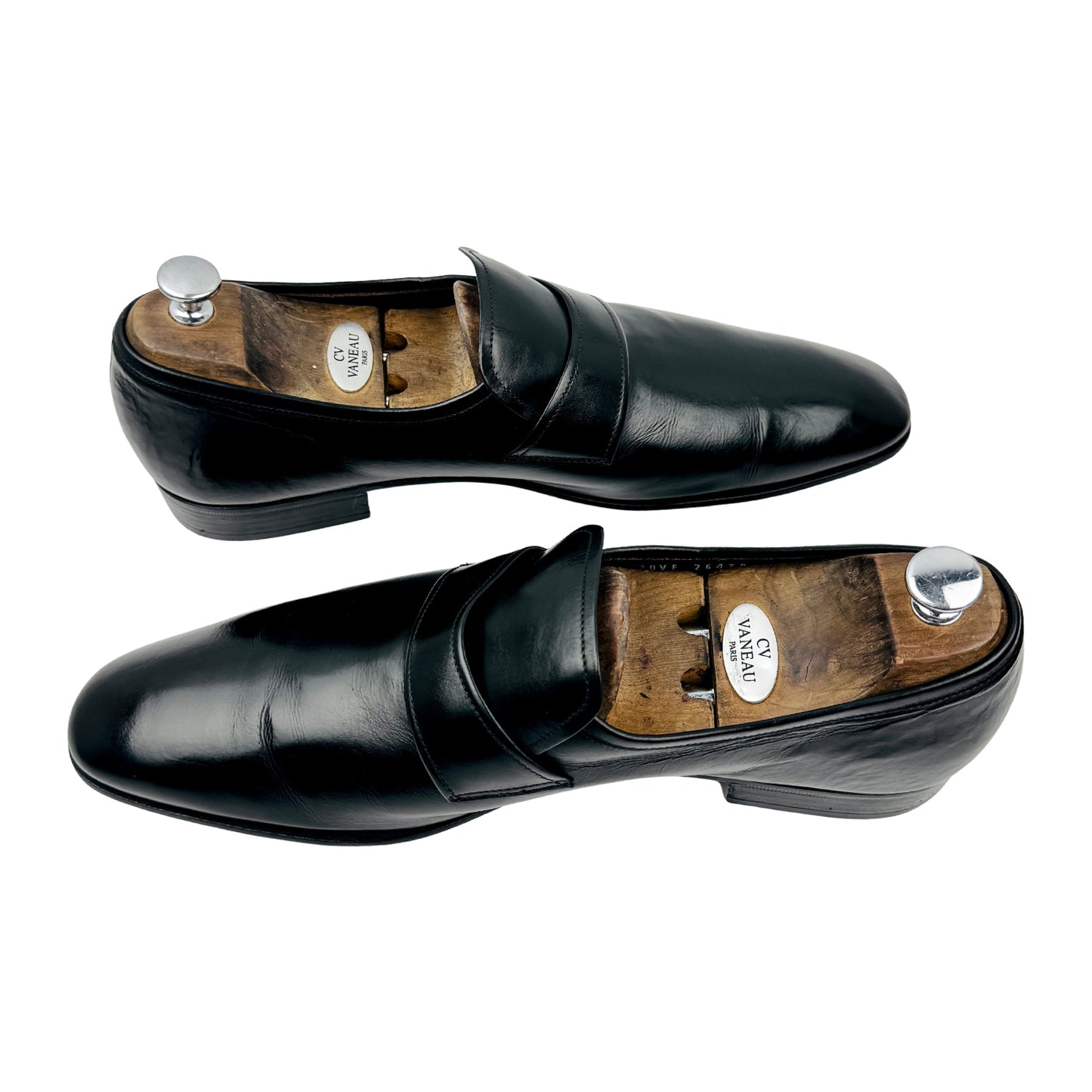 Salvatore Ferragamo Men’s Leather Penny Loafers (Size 45.5/46)