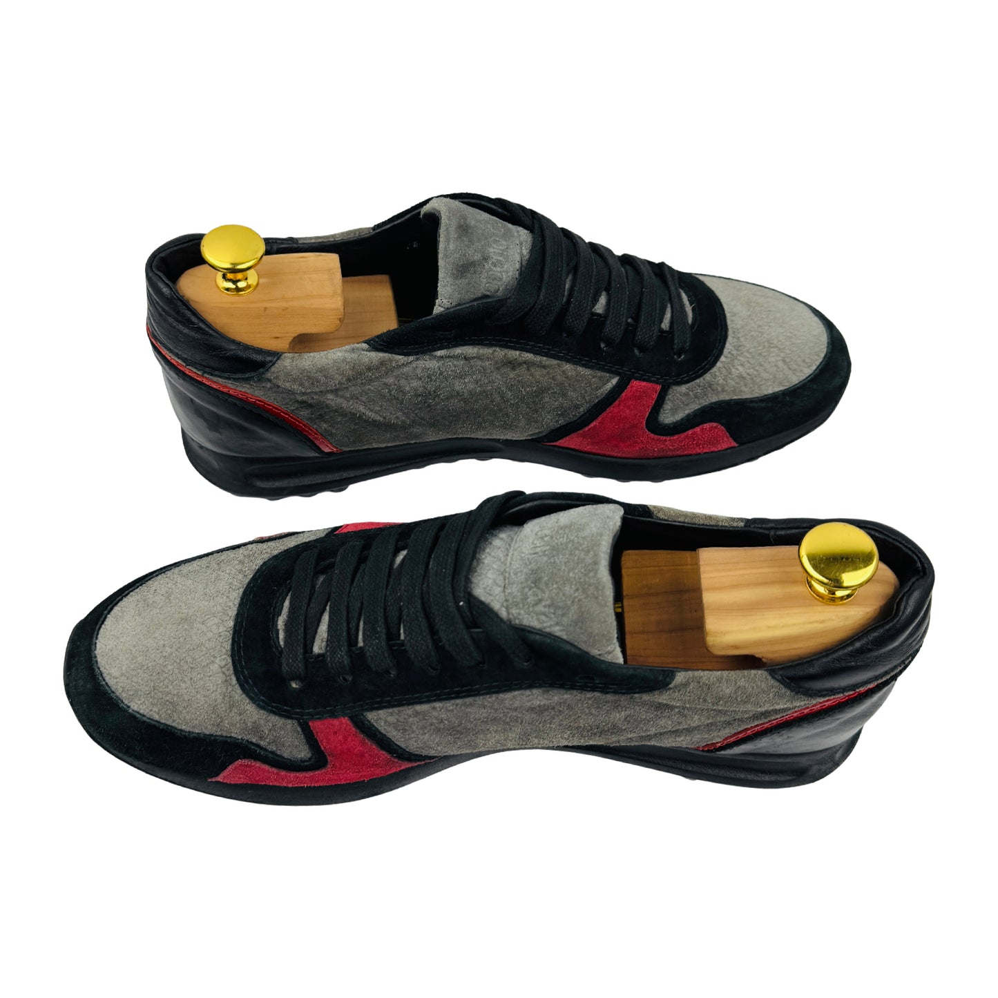 Roberto Cavalli Low Top Suede Sneakers (Size 42.5)