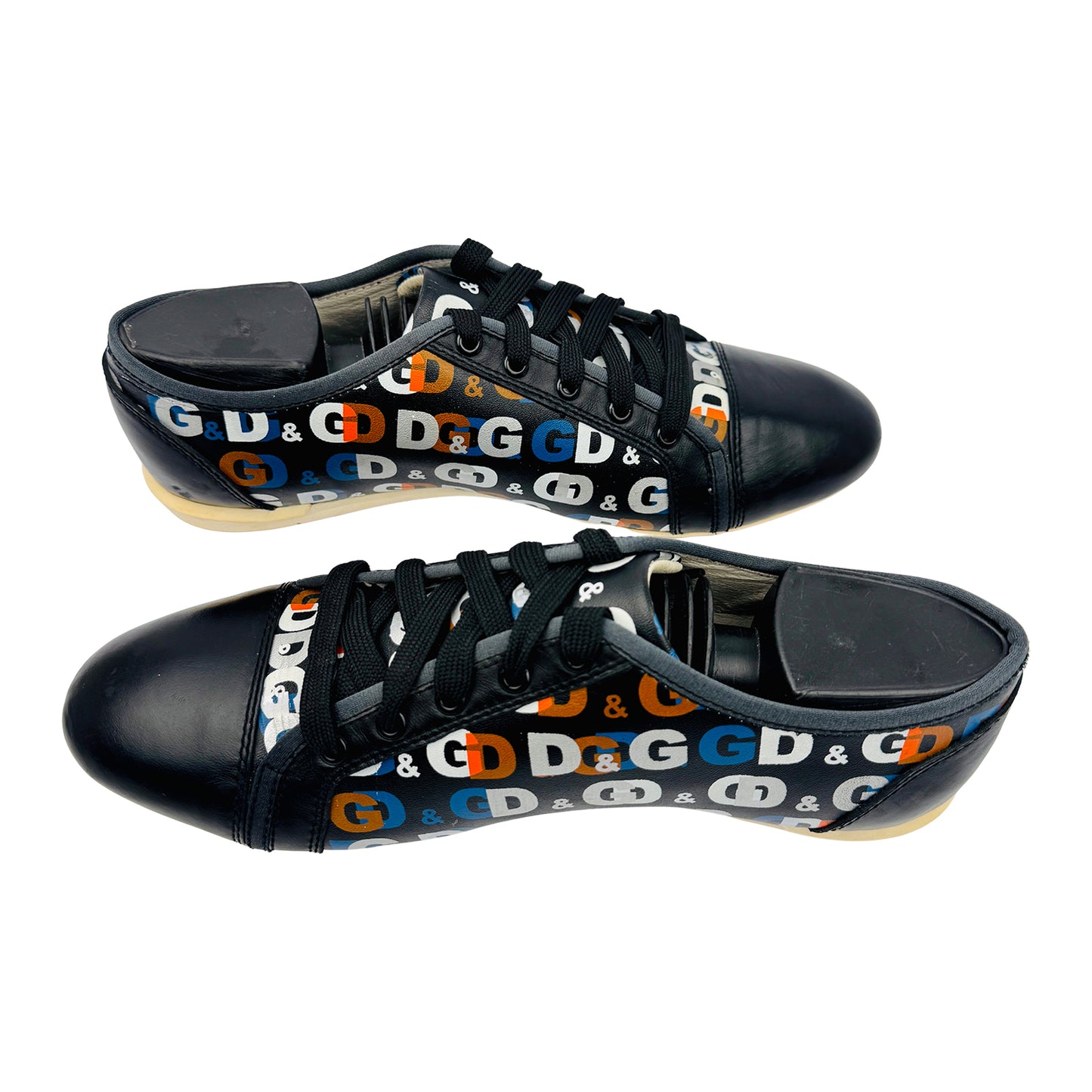 Dolce & Gabbana Low-Top D&G Logo Sneakers (Size 40.5/41)