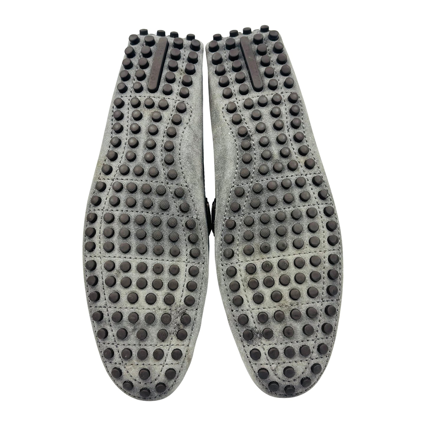 Louis Vuitton Hockenheim Gray Suede Loafers (Size 45) - ND0125