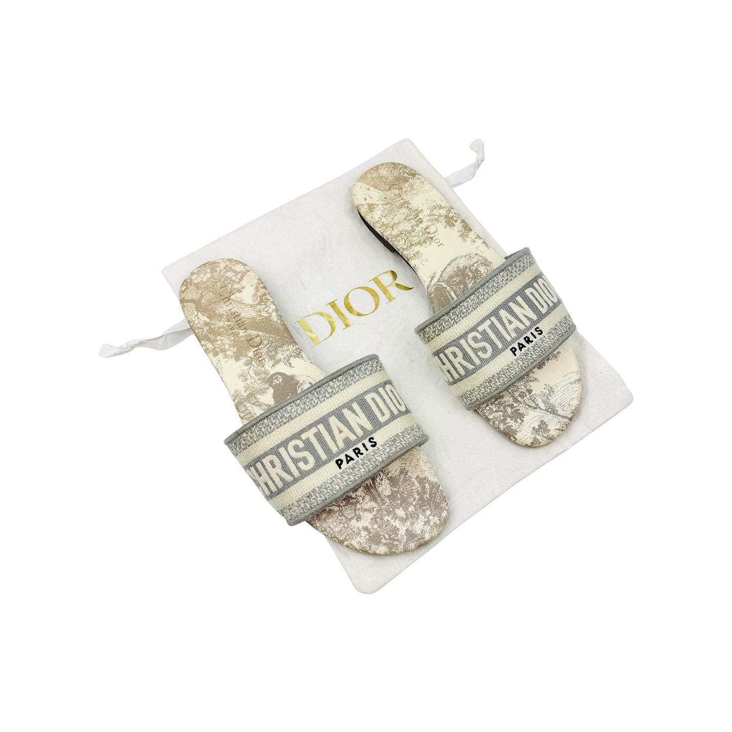 Christian Dior Women's Dway Sandal Slides (Size 36)