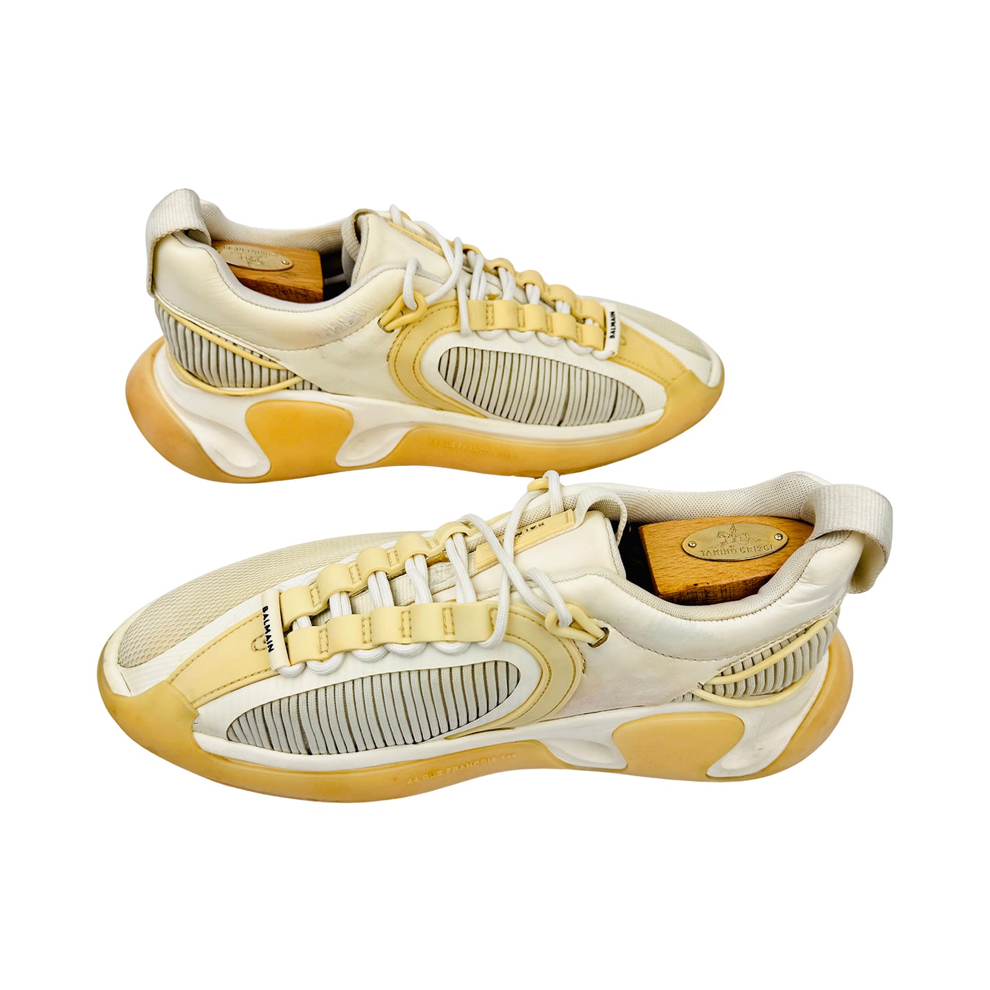 Balmain Paris B-Runner 'Off-White' Sneakers (Size 43)