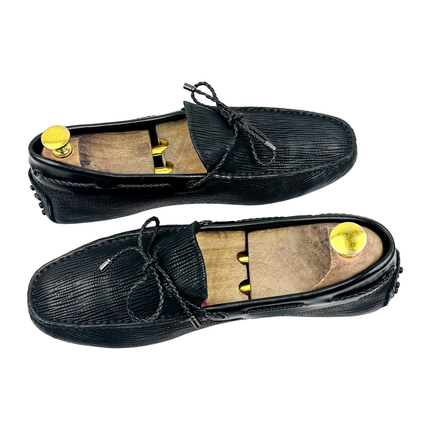 Tod's Laccetto Black Driving Loafer (Size 42)