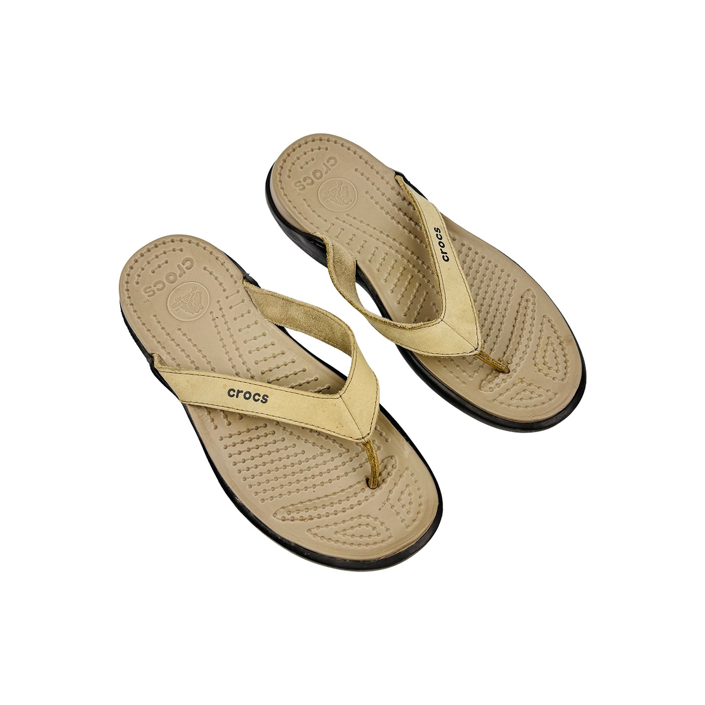 Crocs Capri V 'Beige Brown' Slippers (Size 39)