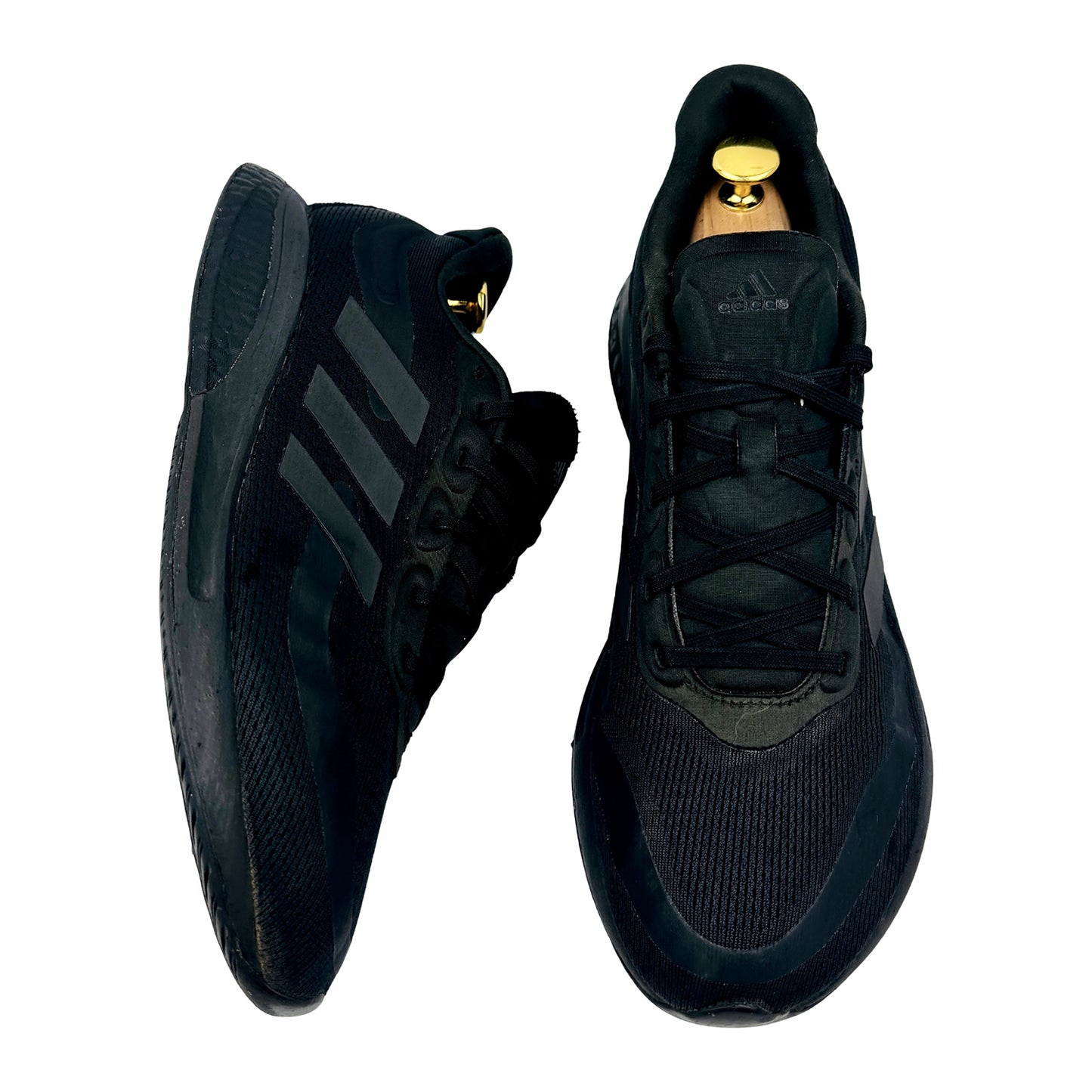 Adidas Supernova 'Core Black' Shoes (Size 43/43.5) - H04467