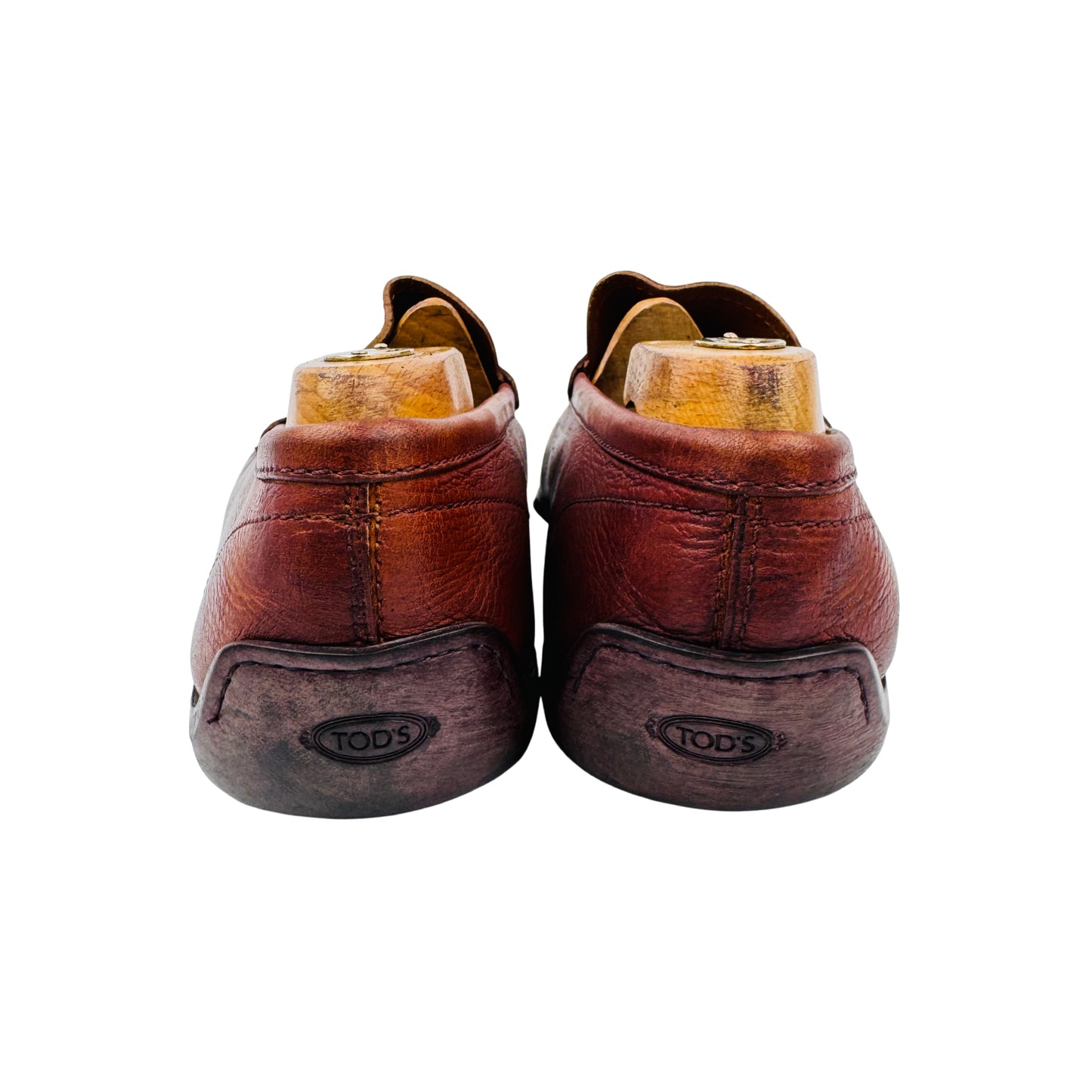 Tod’s Men's Brown Leather Penny Loafers (Size 43.5)